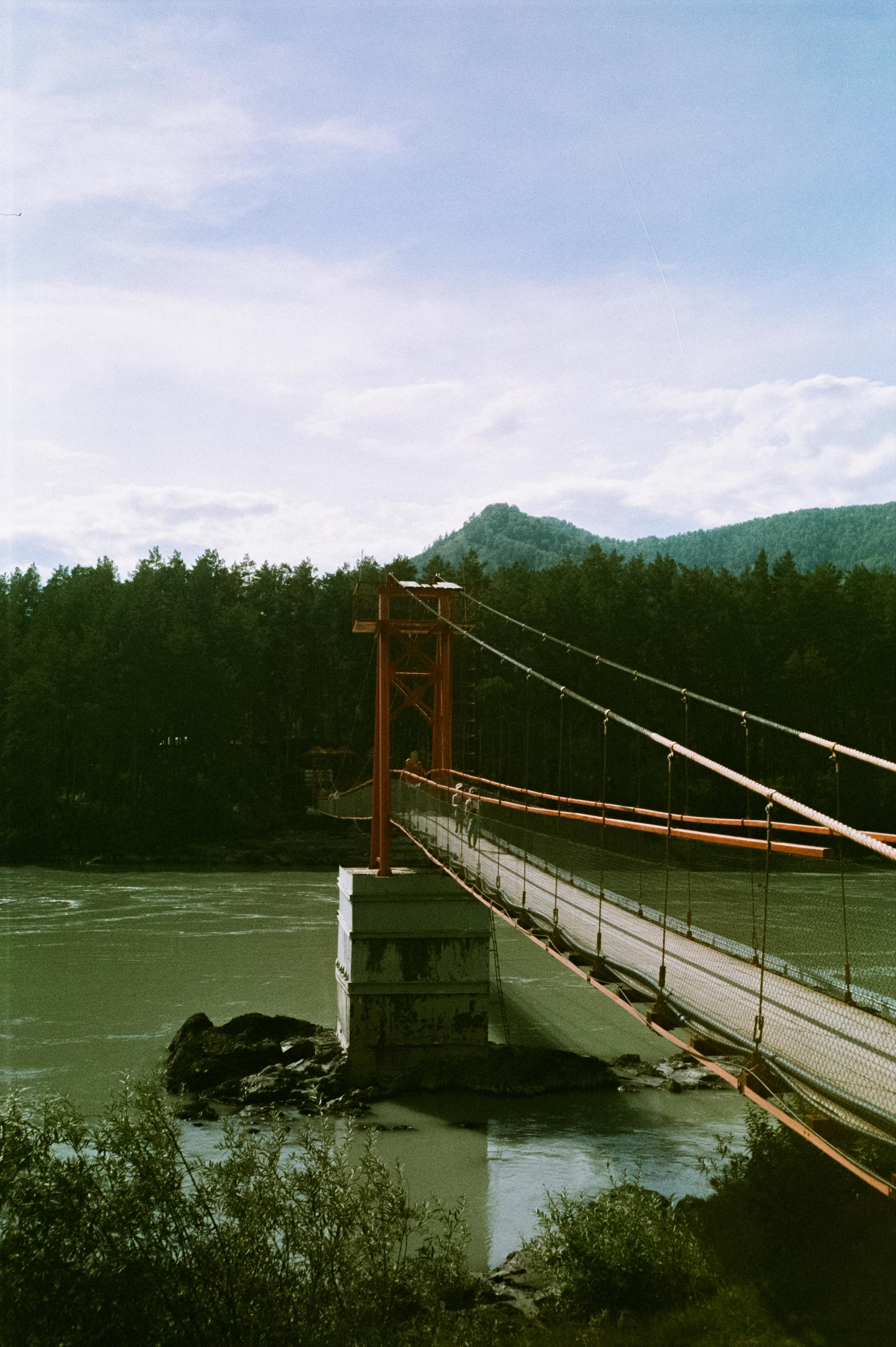 Мост в сторону к Камышлинского водопада, Зубы Дракона, Остров Патмос