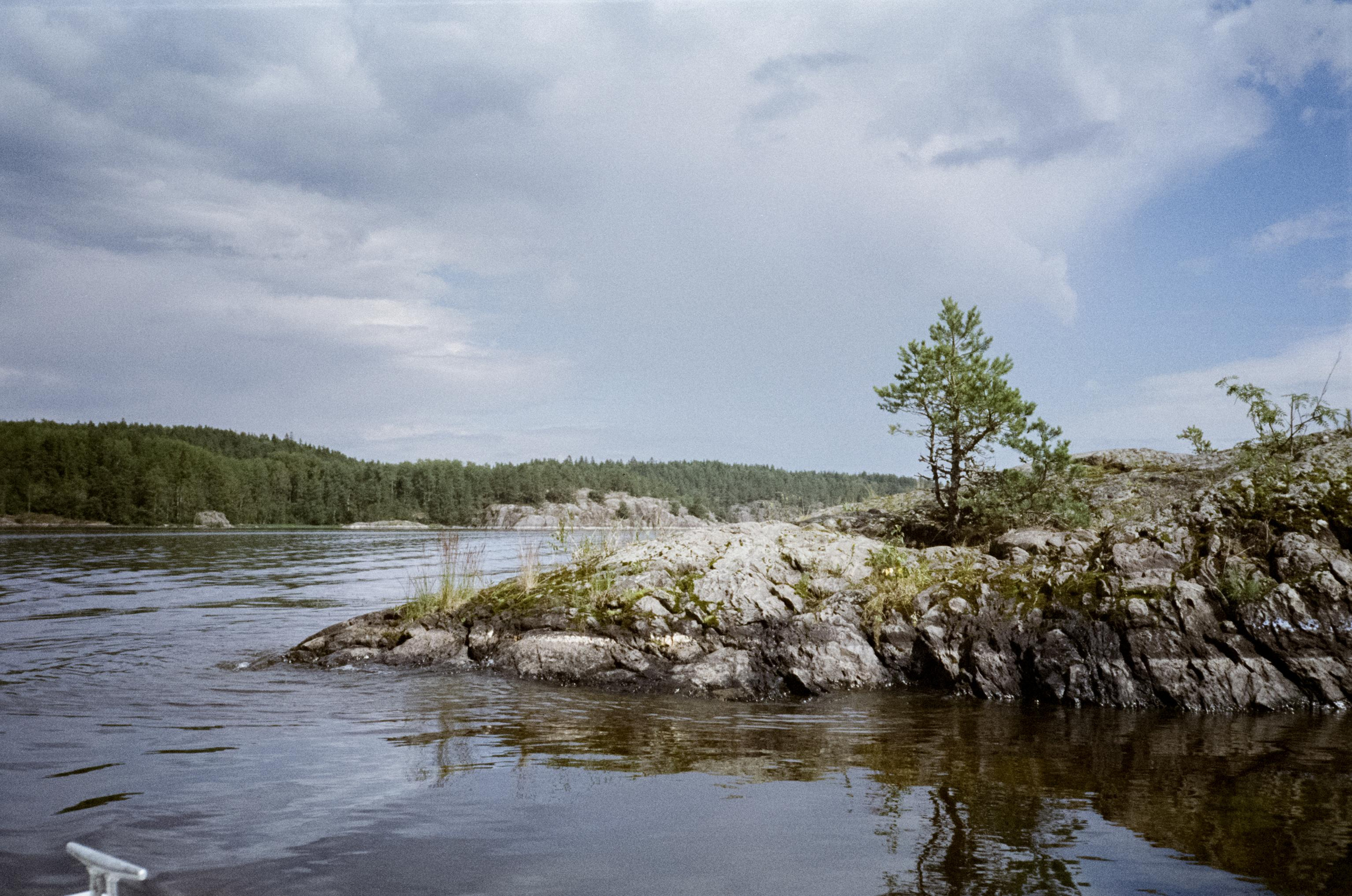 Ладожские шхеры, пленка Fuji eterna 500t