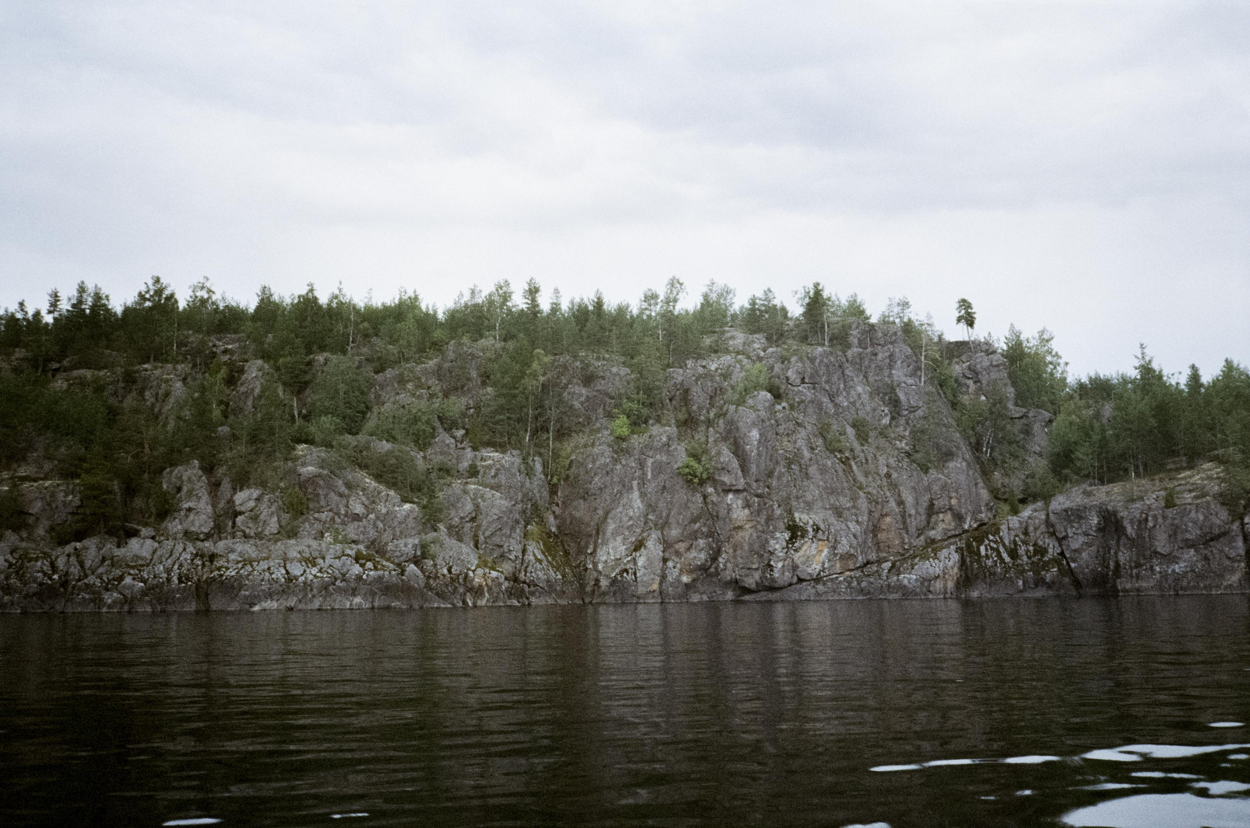 Ладожские шхеры, пленка Fuji eterna 500t