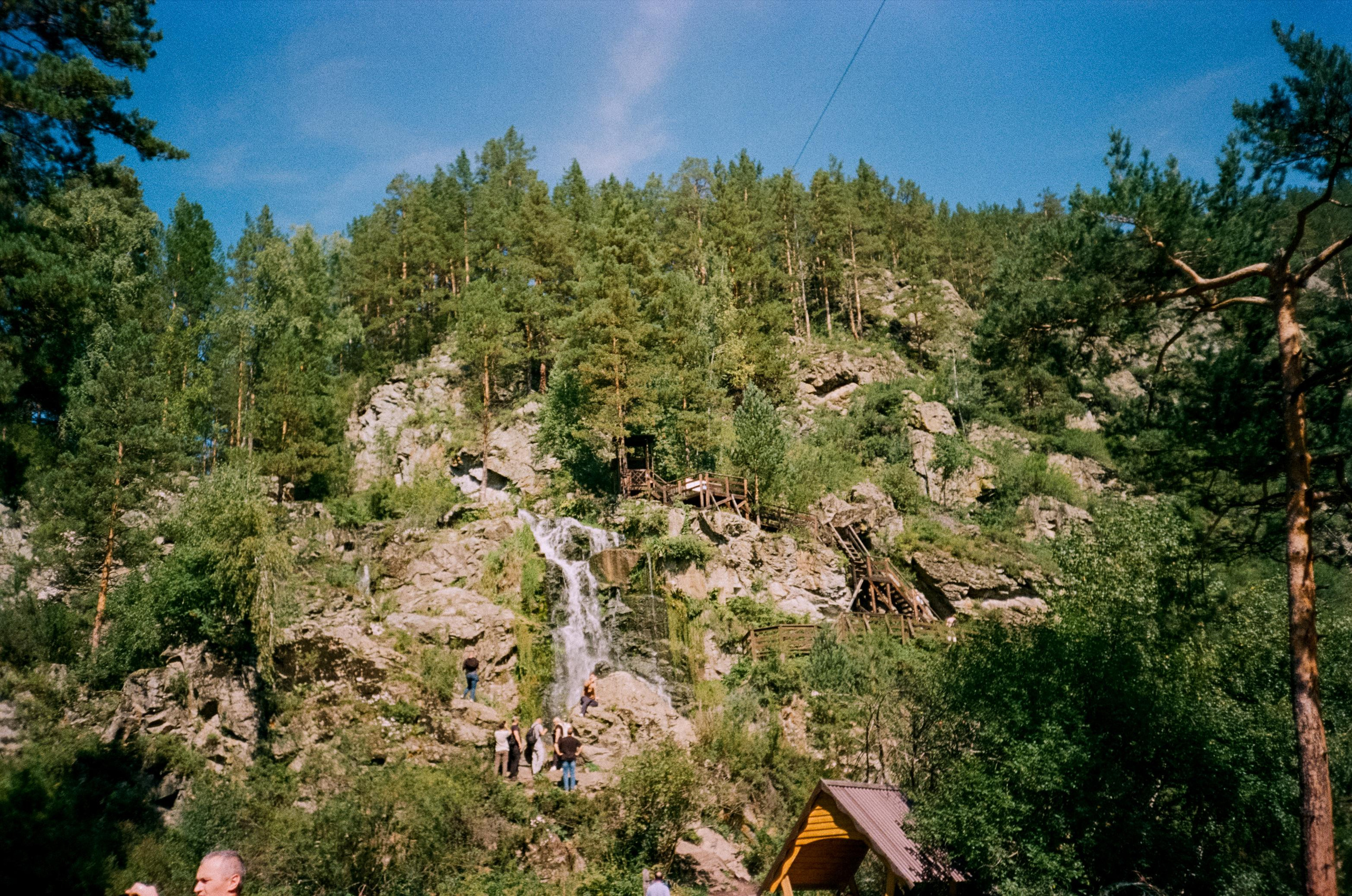 Камышлинский водопад / Canon 11 World Cup 1994 / Kodak Color 400