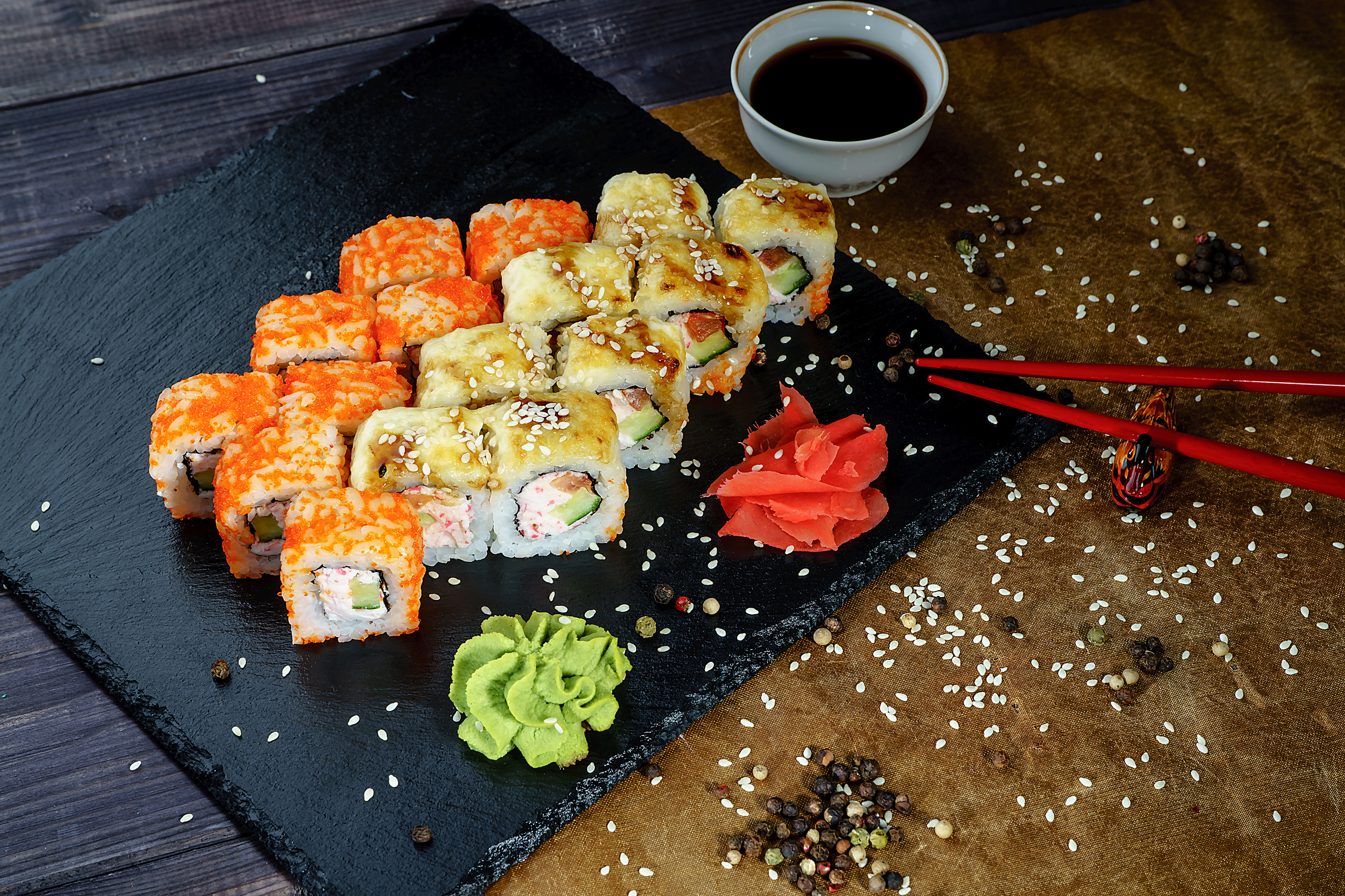 Фотограф суши в СПб. Предметный и фуд фотограф Санкт-Петербурга Сергей