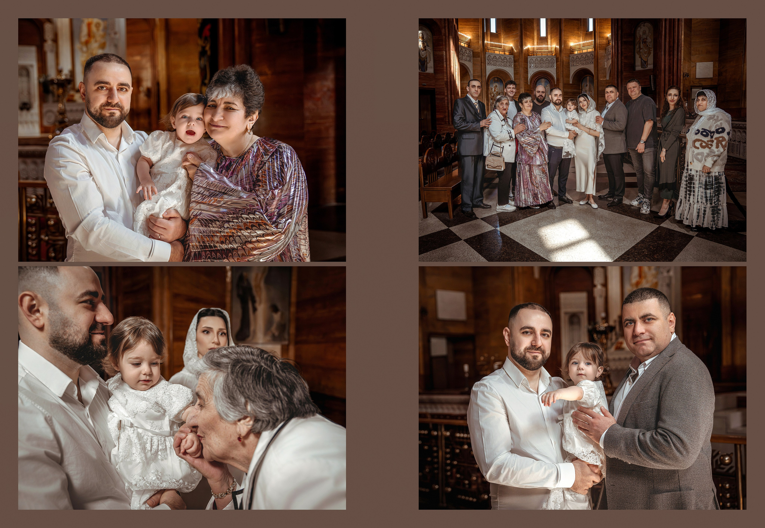 Крещение Рианы в Армянской Апостольской церкви в Москве