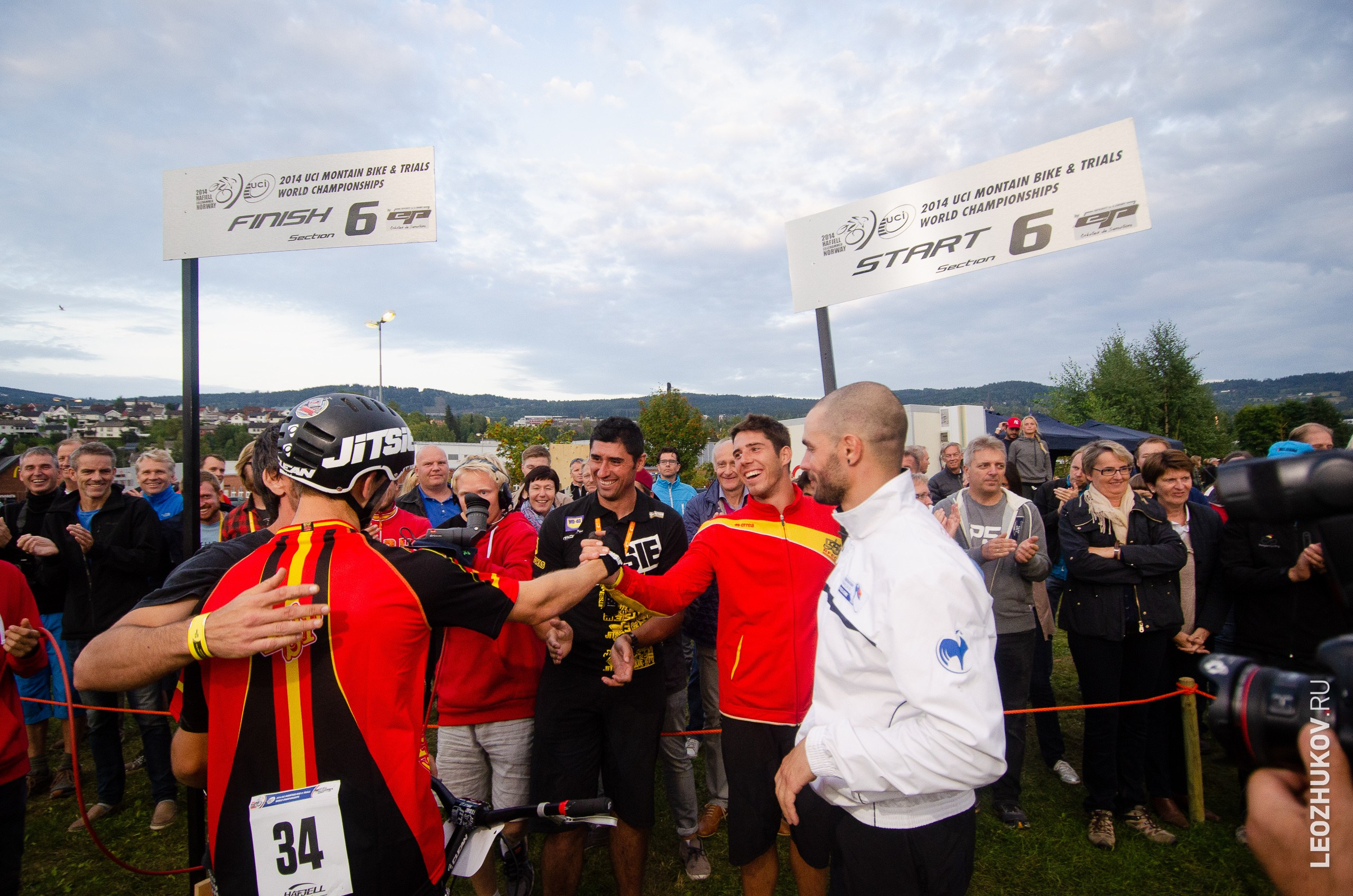 UCI Trials World Championships 2014. Sports photographer Leonid Zhukov