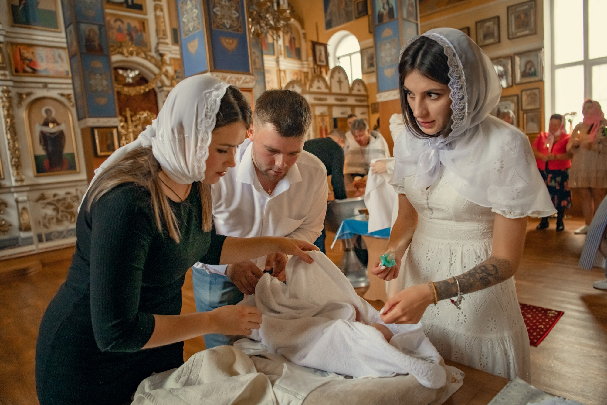 Таинство Крещения Венчание. Фотохудожник Нина Жихарева