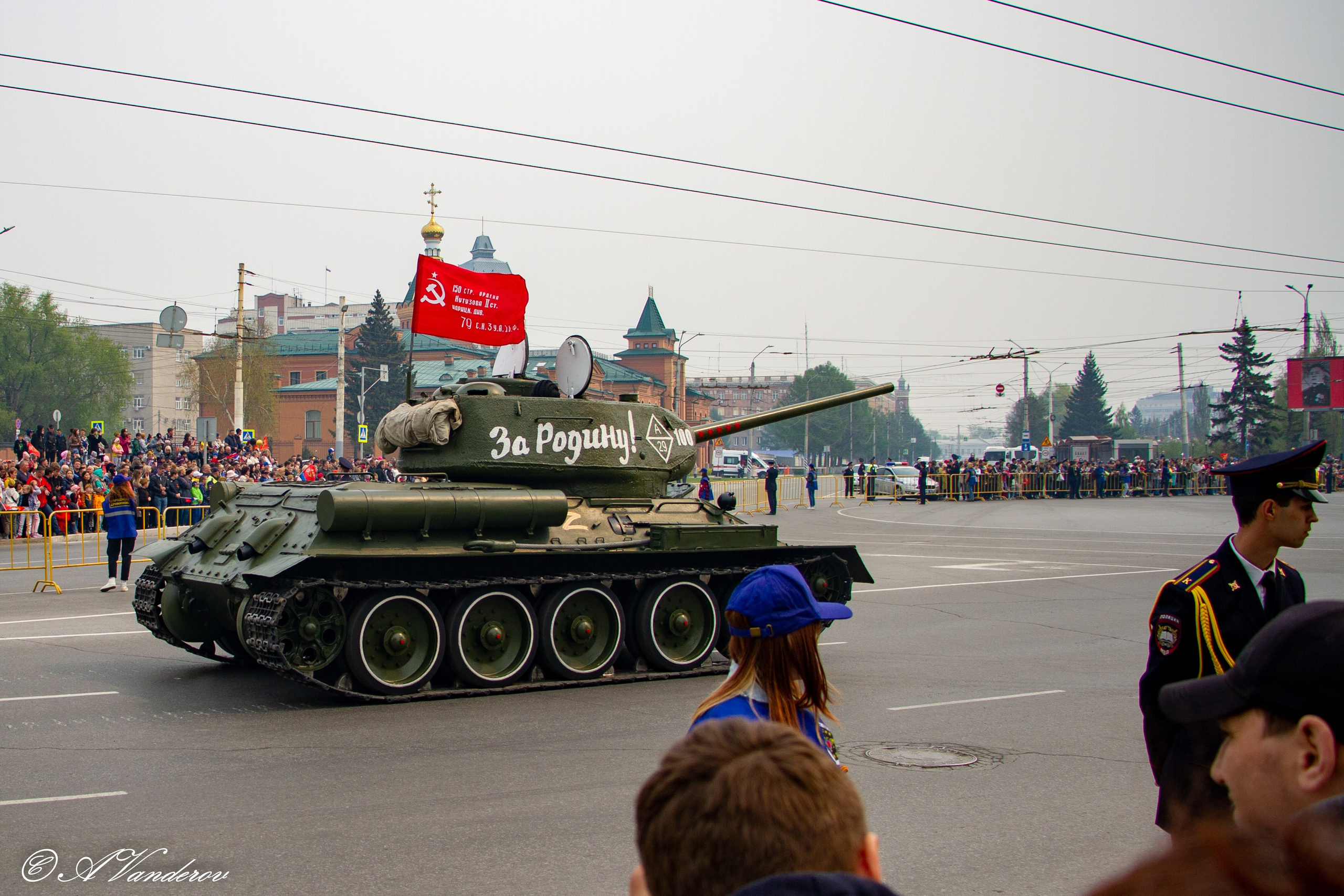 День Победы 9 мая 2023 года. Фотограф Омск | Александр Вандеров