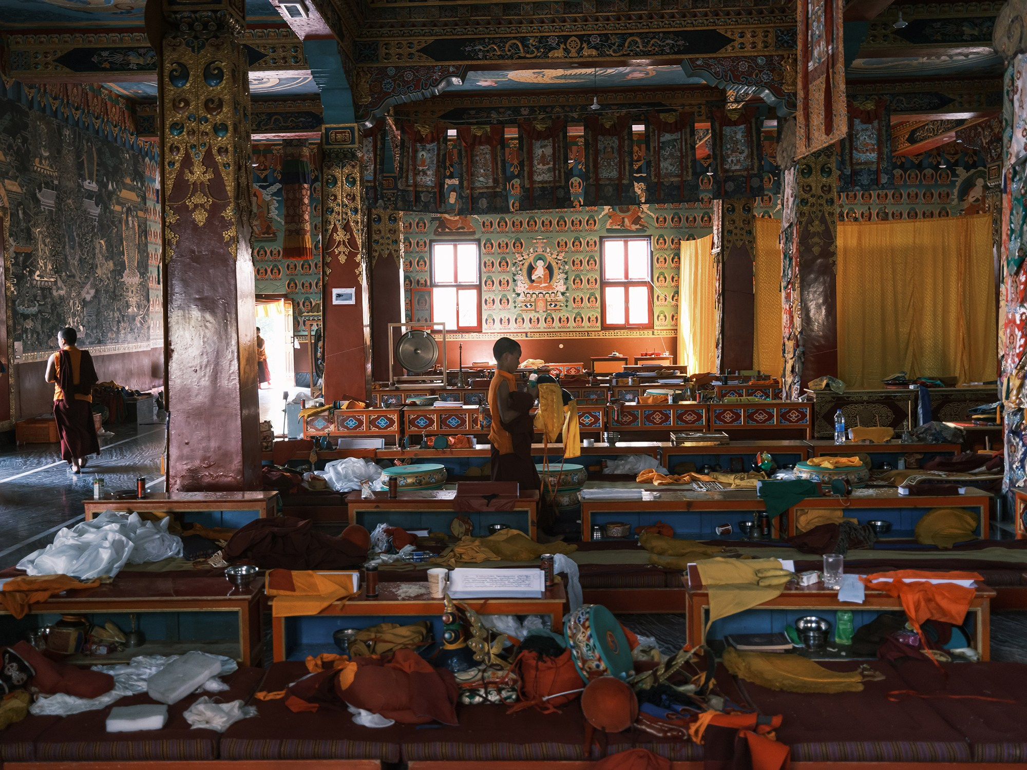 Tibetans in India. Documentary and art photographer Alexey Terentyev