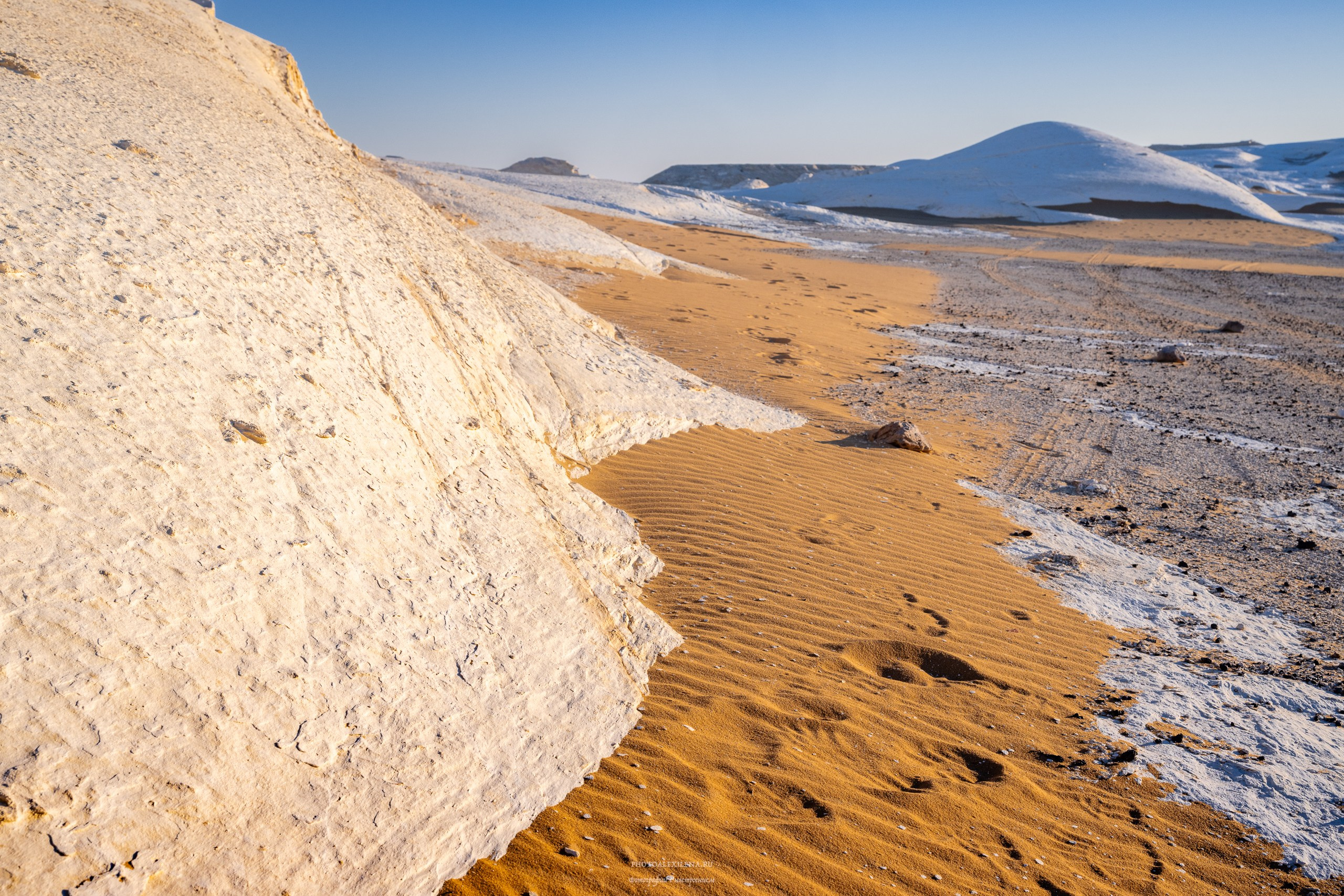 Пустыня чёрная, пустыня белая. Авторские стильные фотокартины