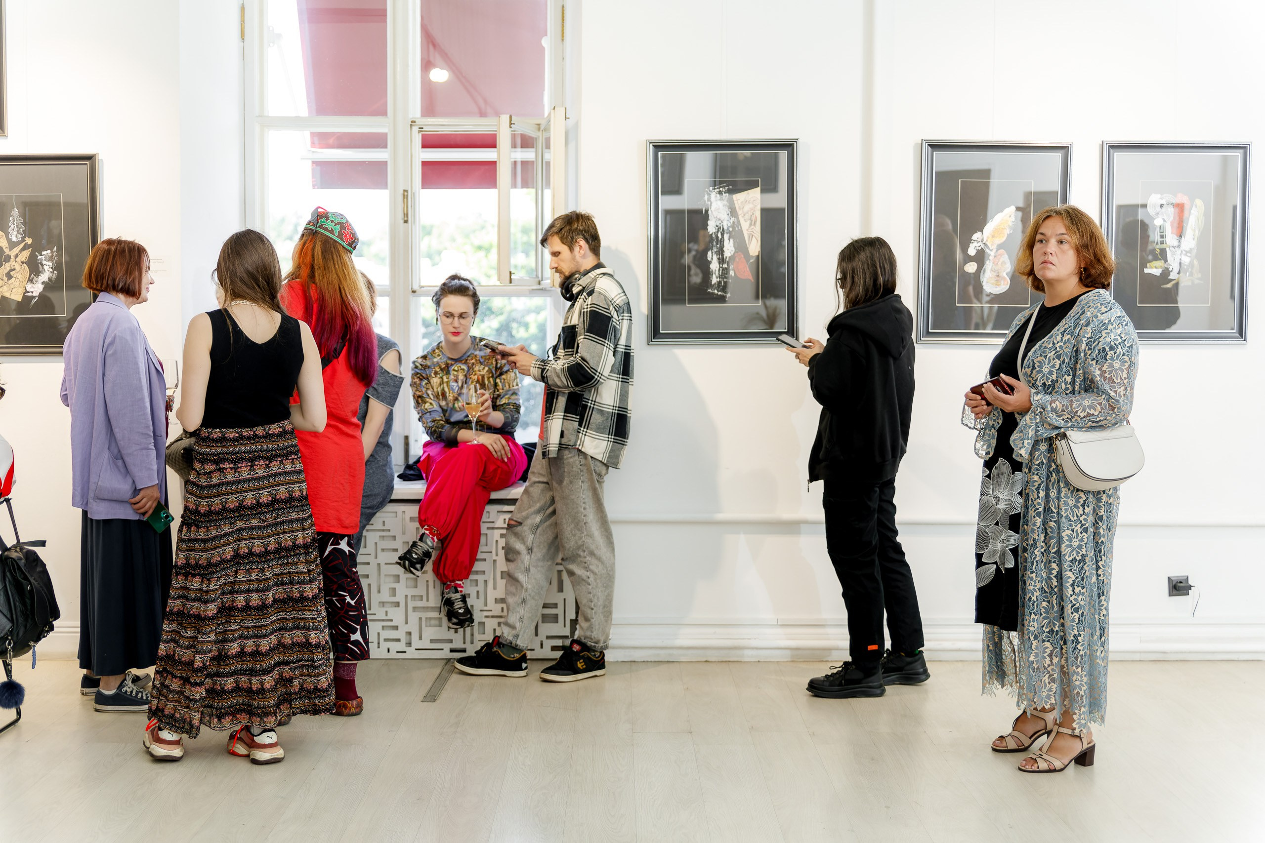 Финисаж выставки Евгения Крылова. Photographer Sergei Miroshnikov