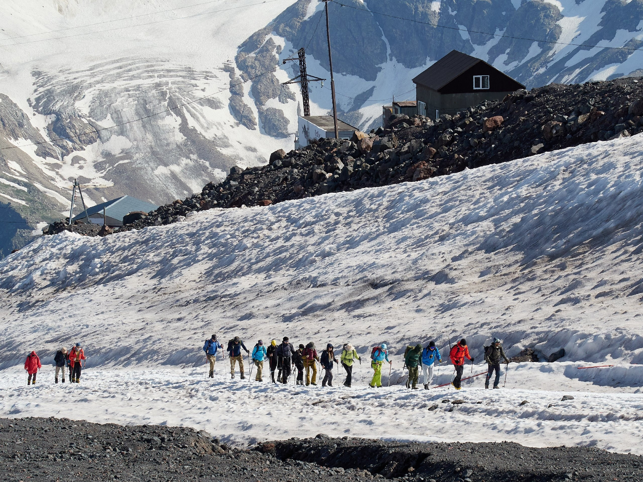 Горный, высотный Фотограф на Эльбрусе Георгий