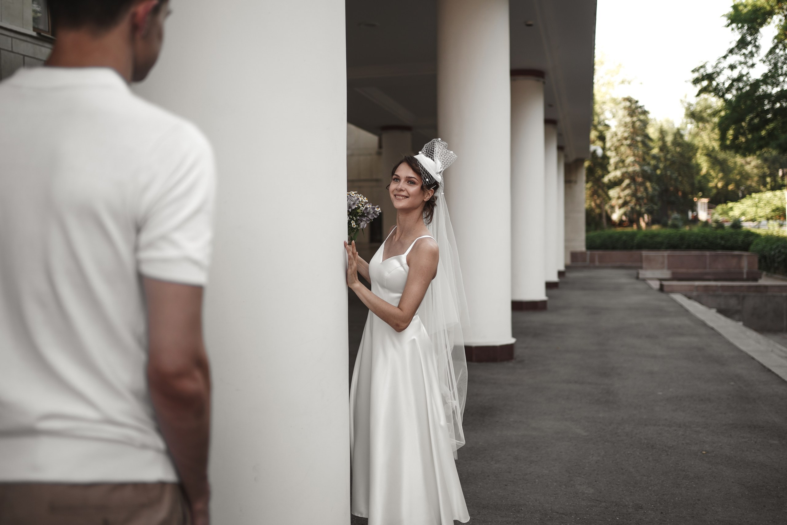 Свадебная фотосессия в парке имени Октябрьской Революции в г. Ростов-на-Дону. Свадебный фотограф в Ростове-на-Дону. Таинство Крещения и Венчания, семейные фотосессии. Алёна Чёботова