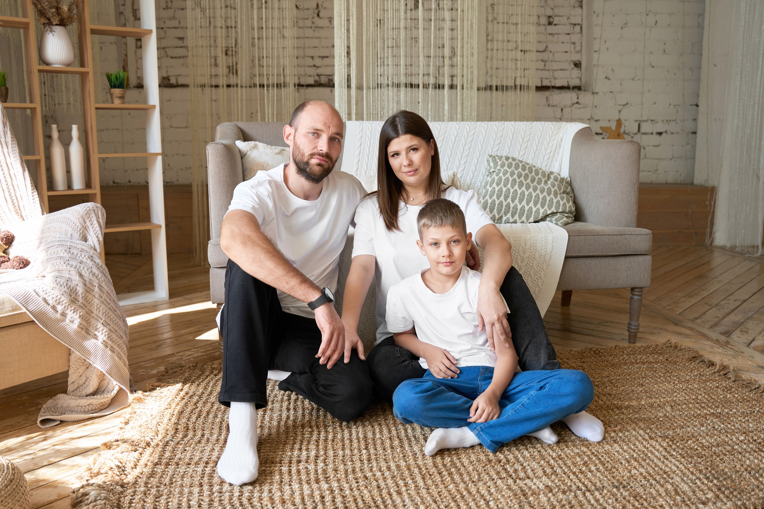 Семейная фотосессия для Анастасии и Валерия. Профессиональный фотограф Максим Романов в городе Хабаровске