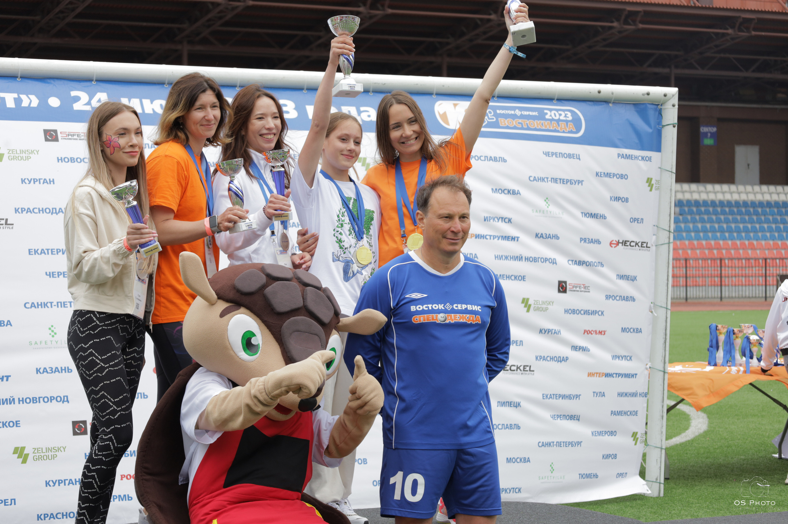 Команда «Зелинский групп» на «Востокиаде-2023». OSPhoto
