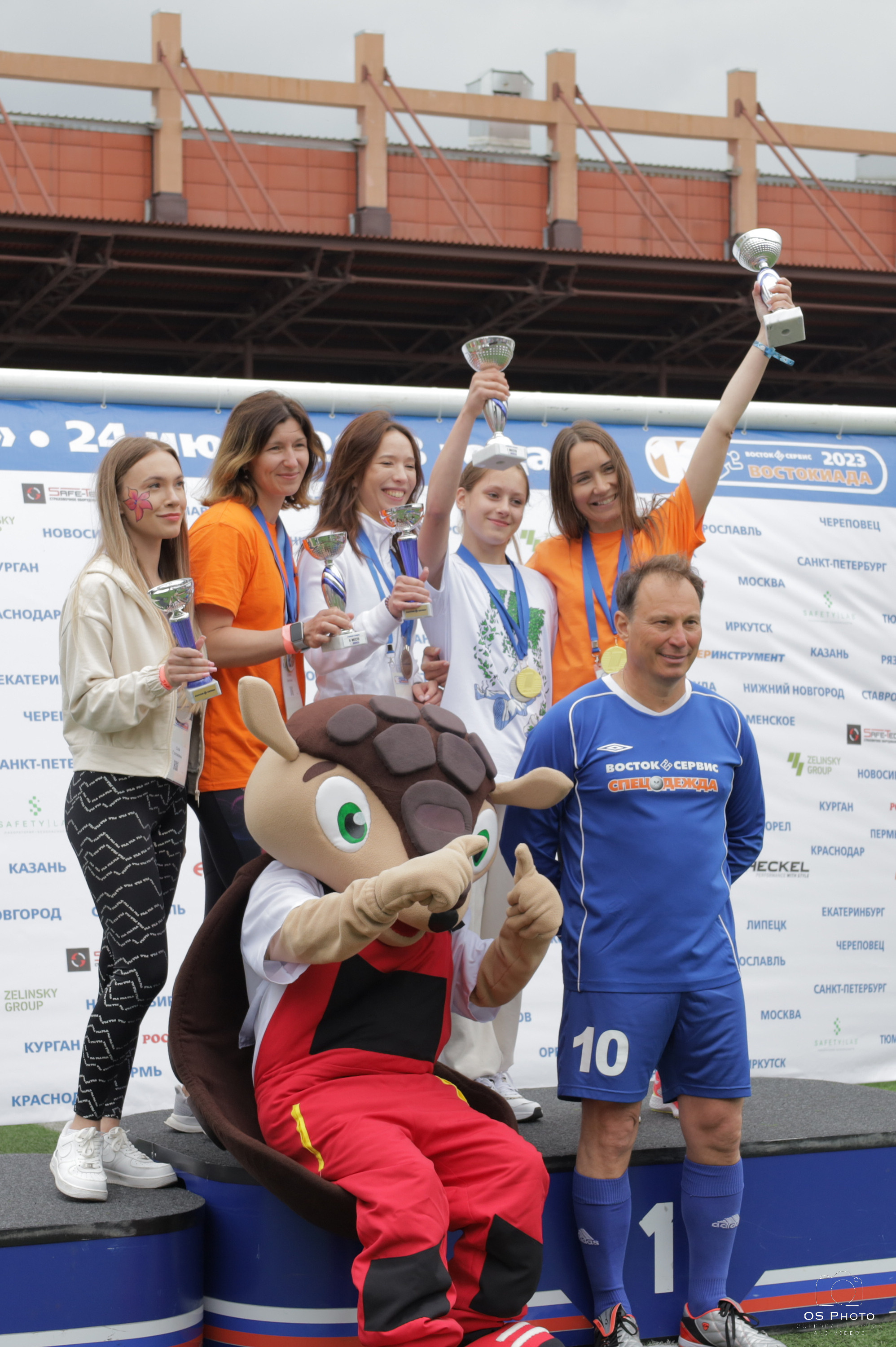 Команда «Зелинский групп» на «Востокиаде-2023». OSPhoto