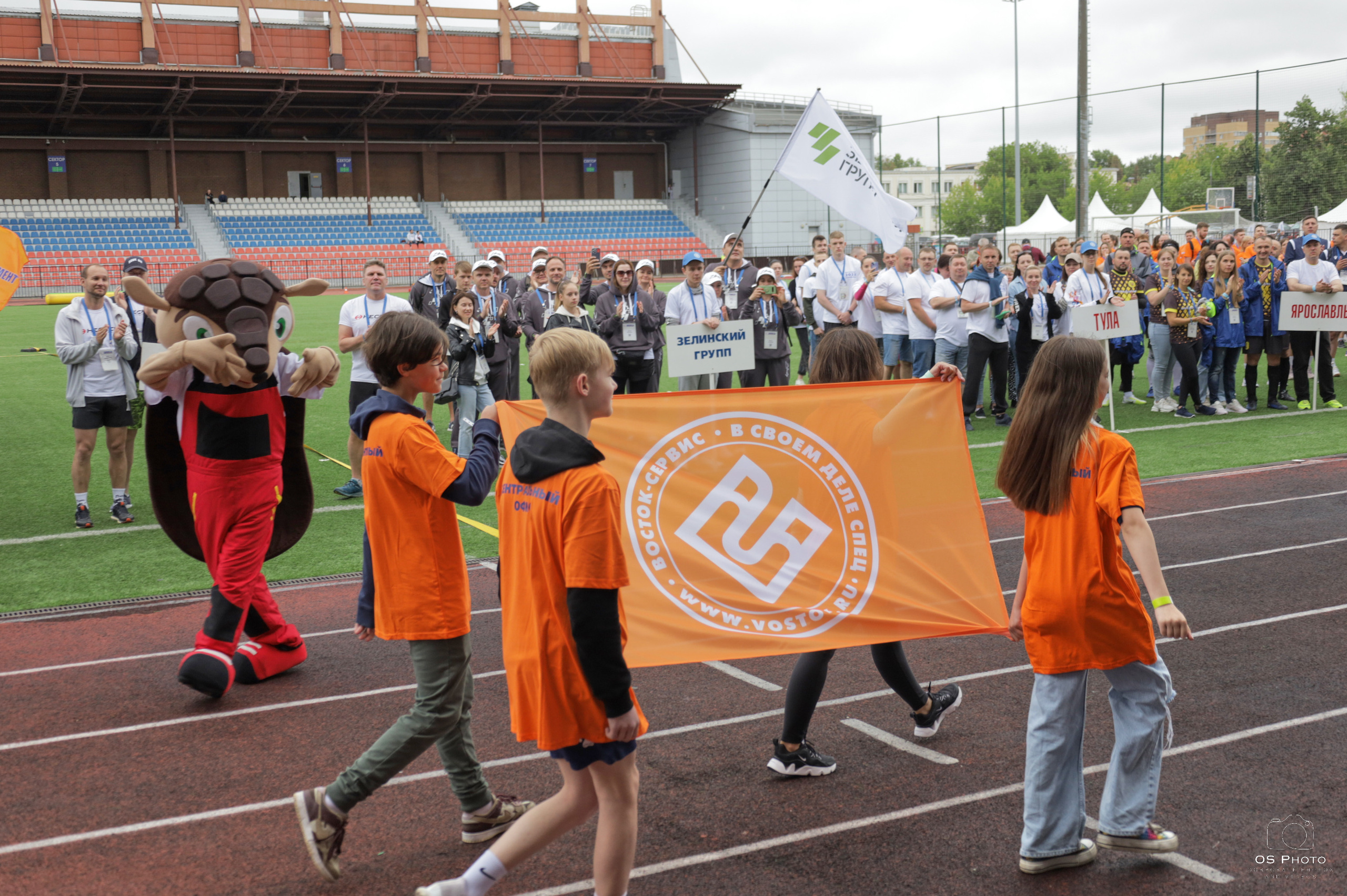 Команда «Зелинский групп» на «Востокиаде-2023». OSPhoto