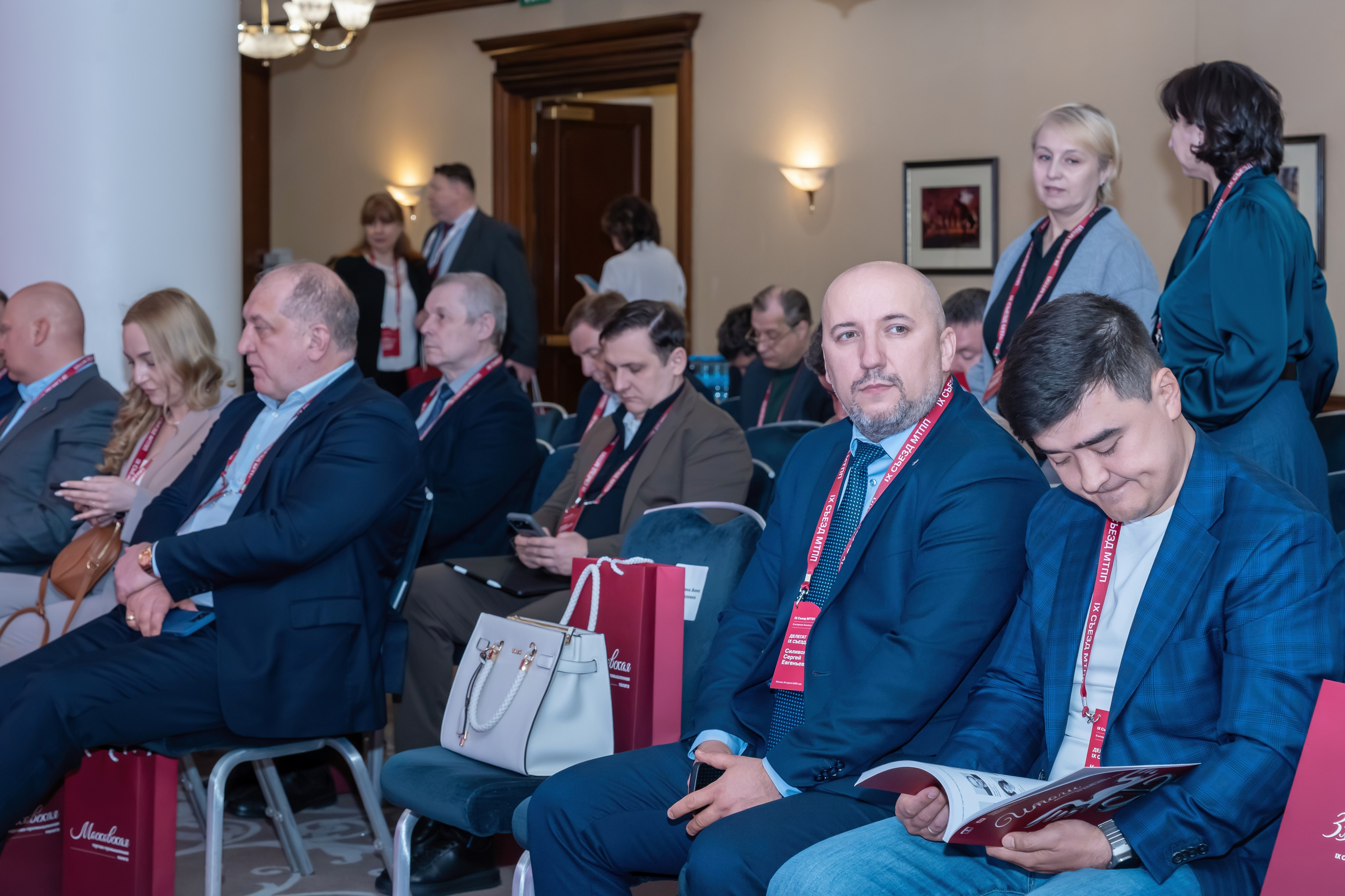 IX Съезд Московской Торгово-промышленной Палаты в отеле Сафмар Аврора Люкс. Фотограф в Москве