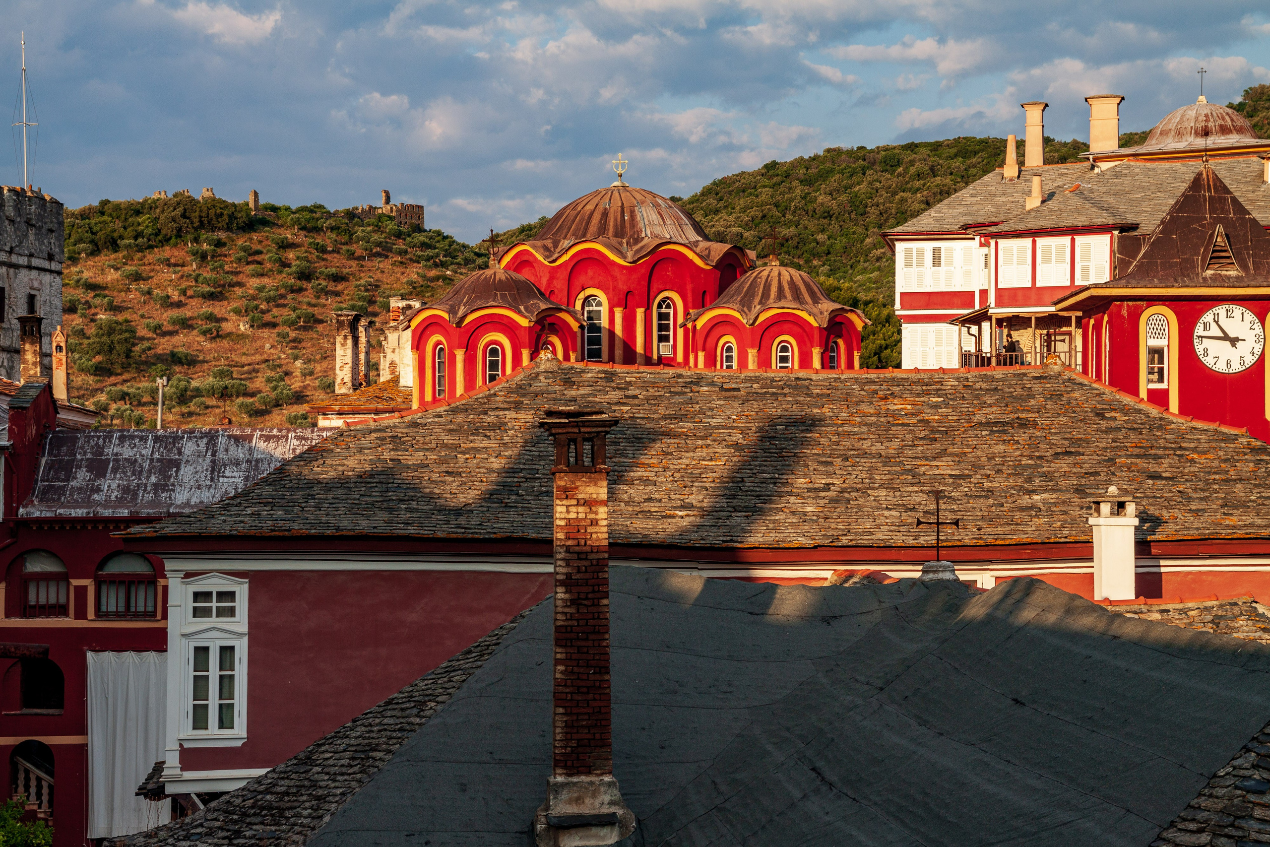 Святой Афон. Монастырь Ватопед, 2011