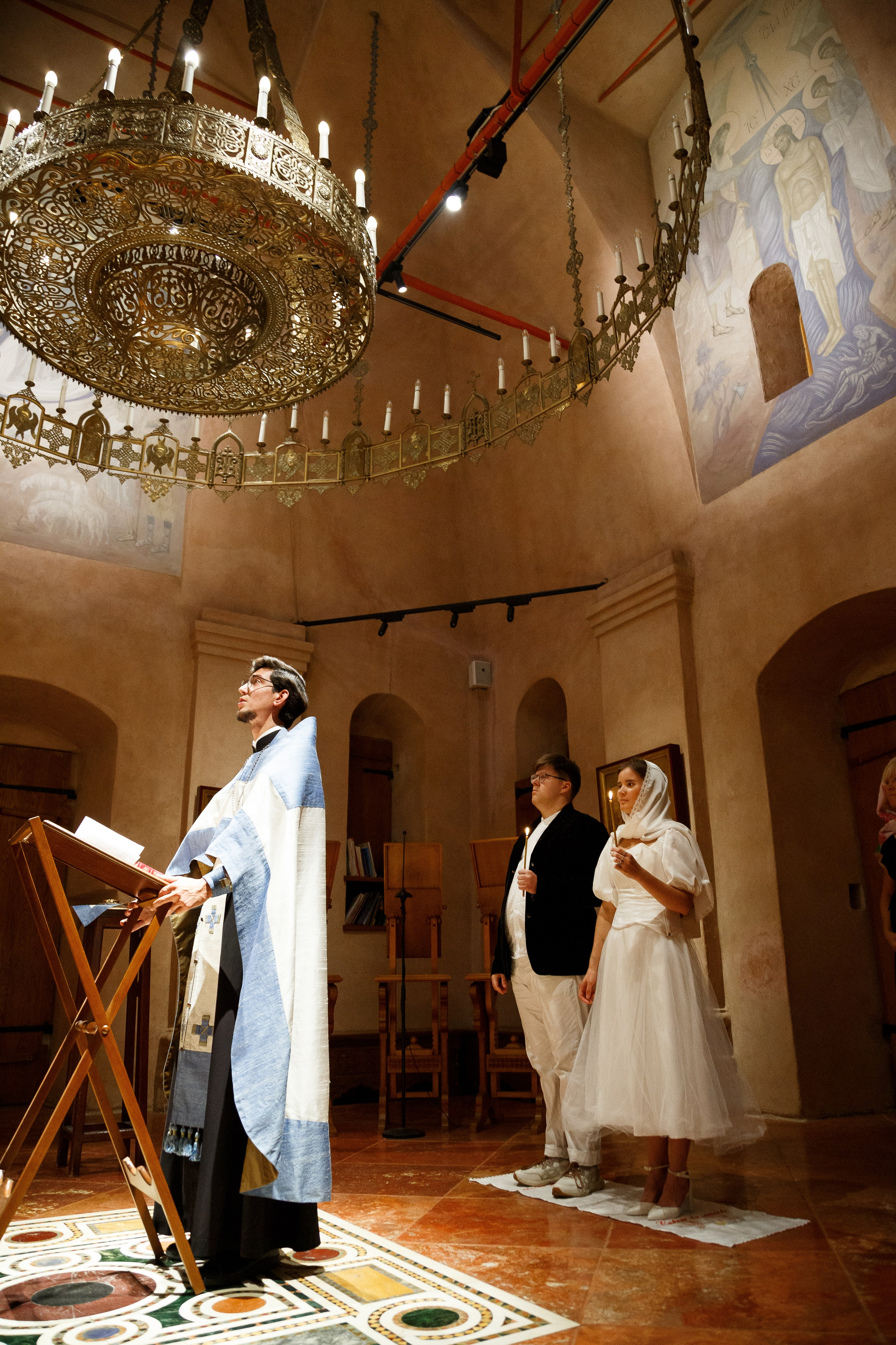 Съемка Венчания в храме Антипы Пергамского на Колымажном дворе