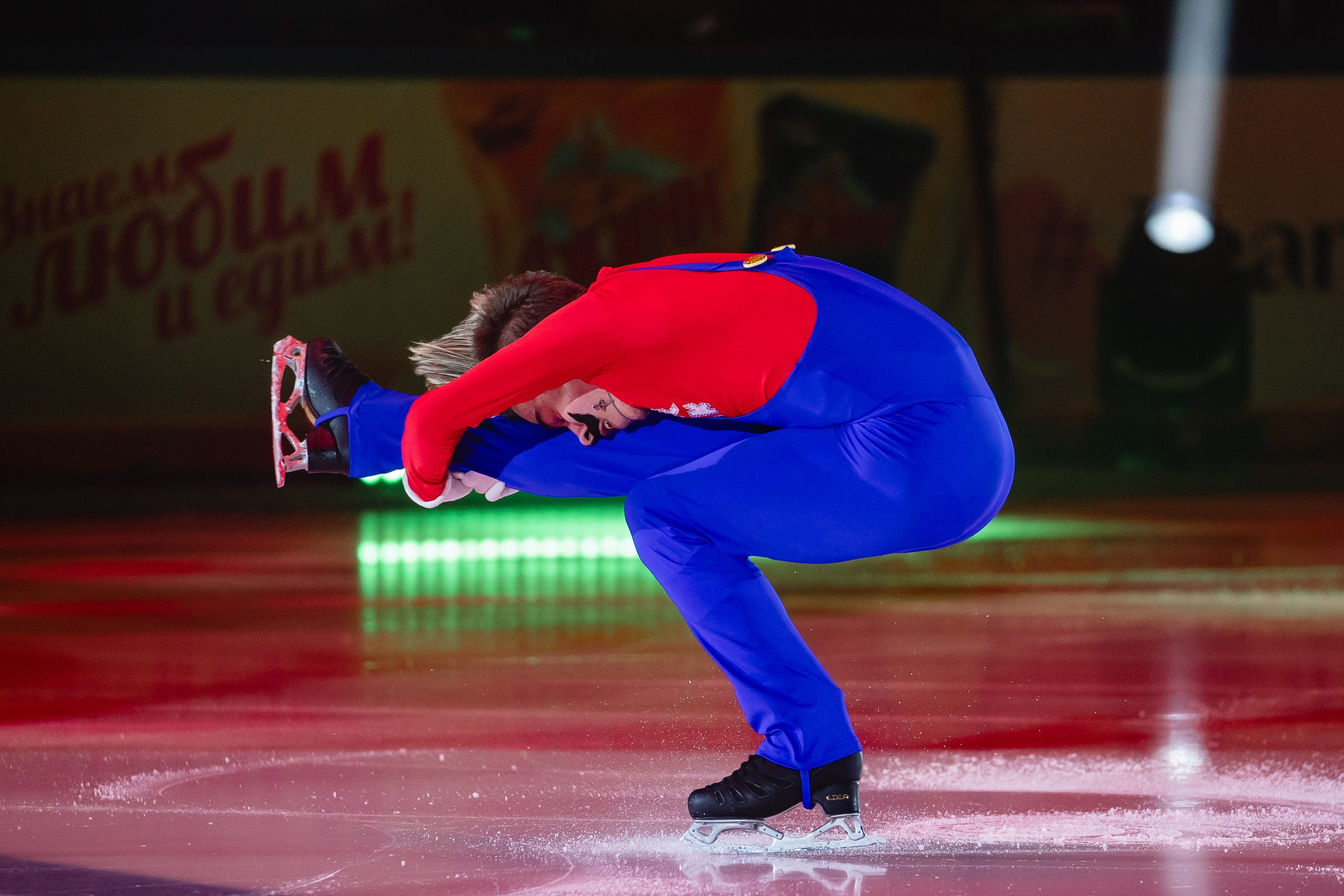 Шоу «Чемпионы на льду» в Новосибирске. Воробьева Ксения — Спортивный и танцевальный фотограф Новосибирск
