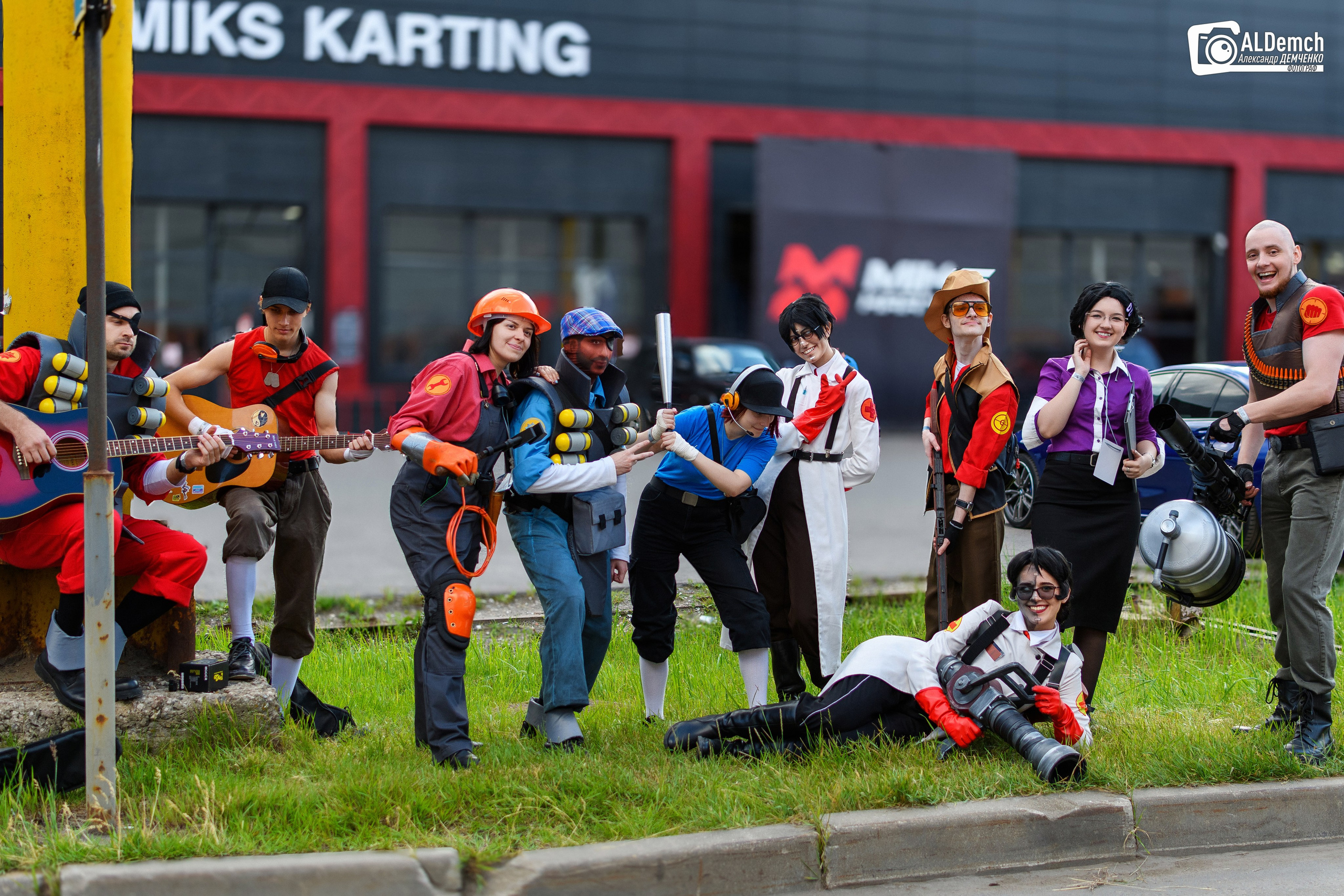 Team Fortress 2 косплей фото с фотосессий в Москве