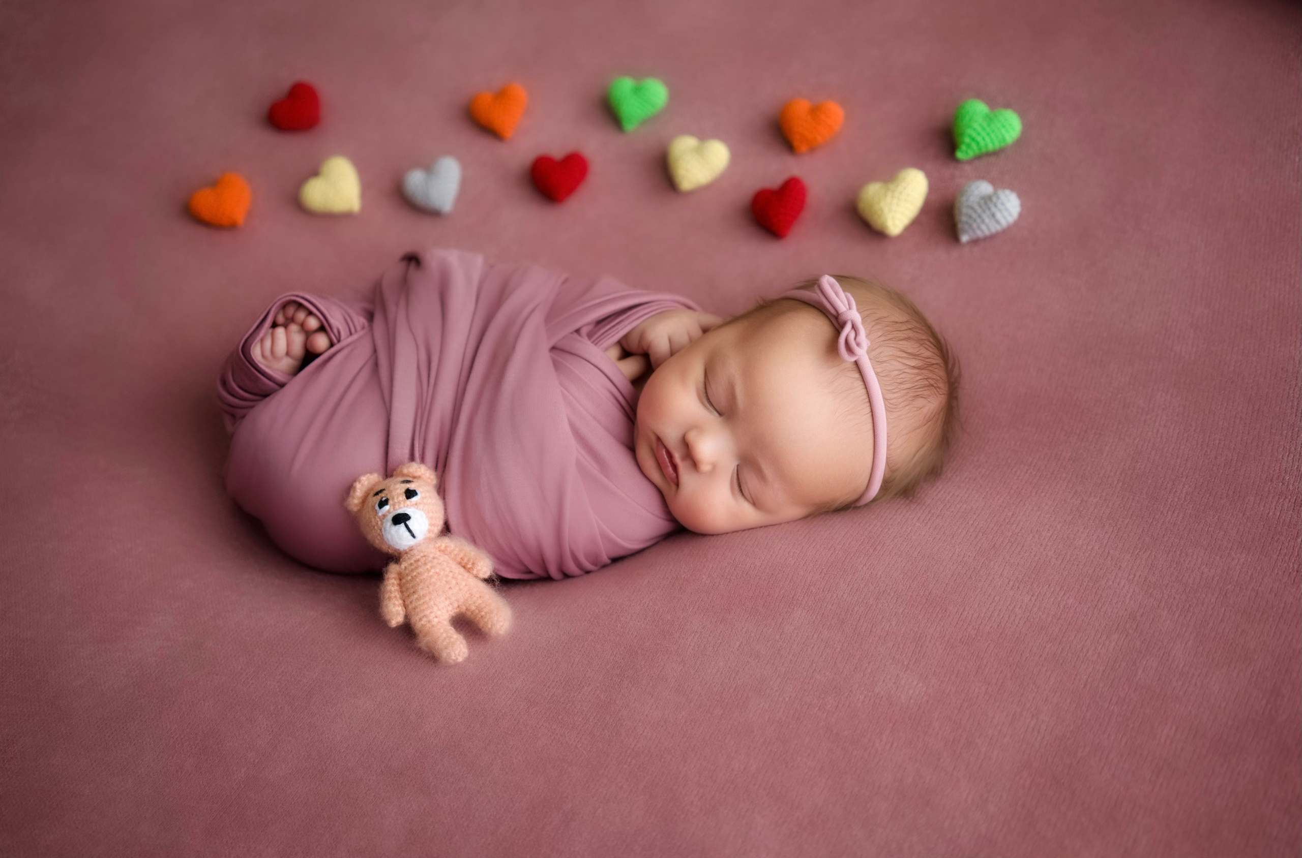 Фотограф новорождённых newborn деток до года в Кемерово Ксения Вакула