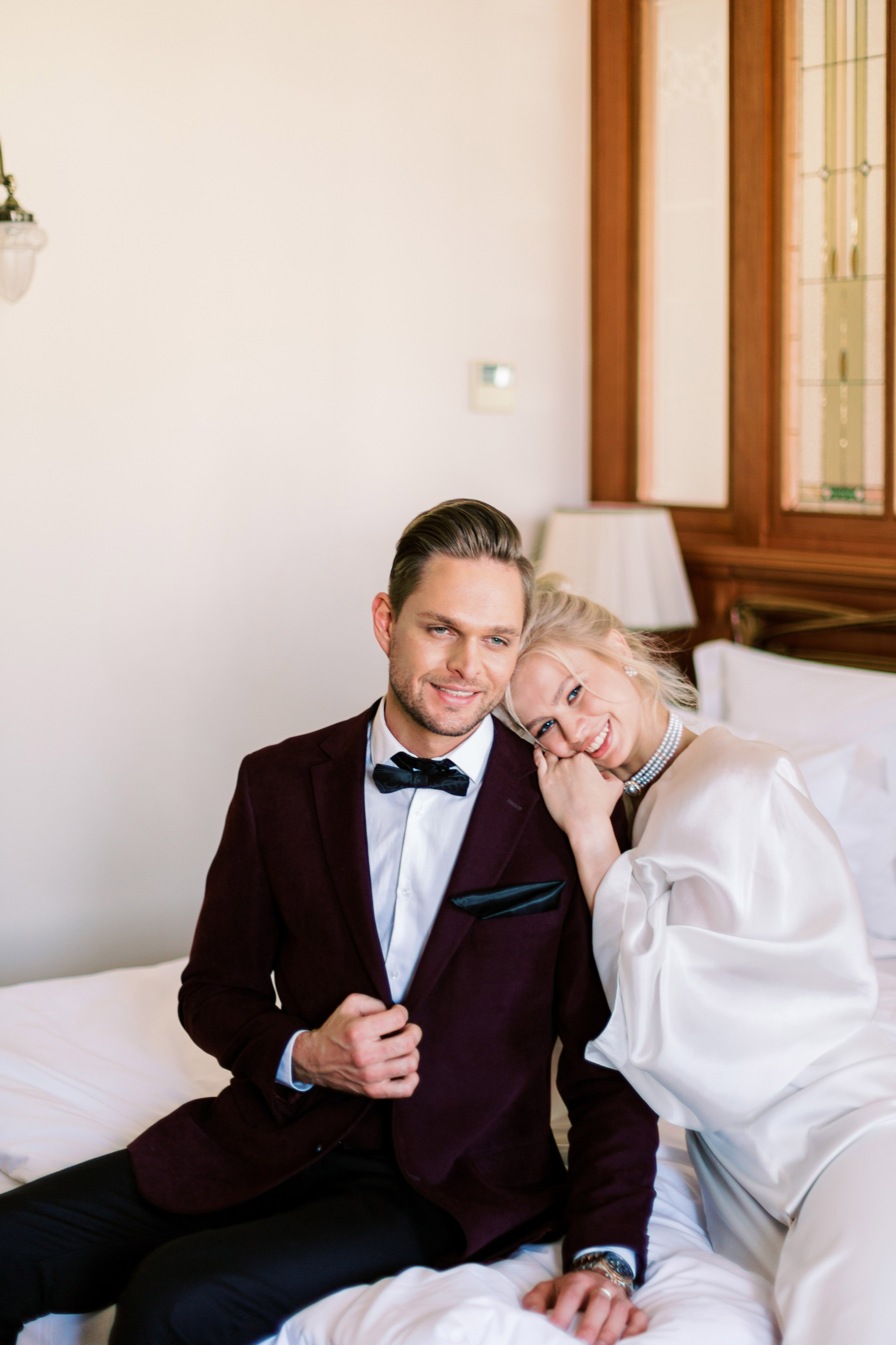 Свадебная фотосессия в Москве, отель Hotel Russo-Balt