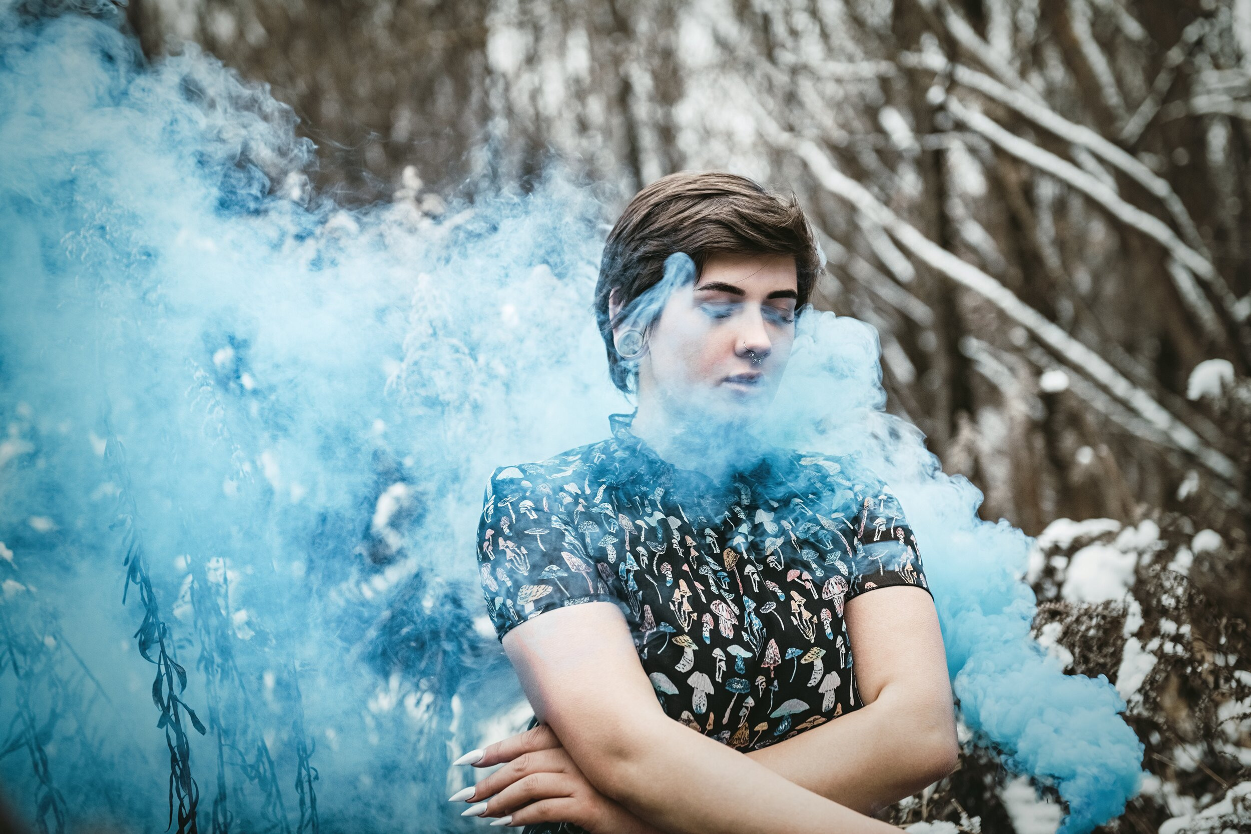 Аня, серия «Mushroom elf». Коваленко Светлана, фотограф в Москве. Концерты, события и люди