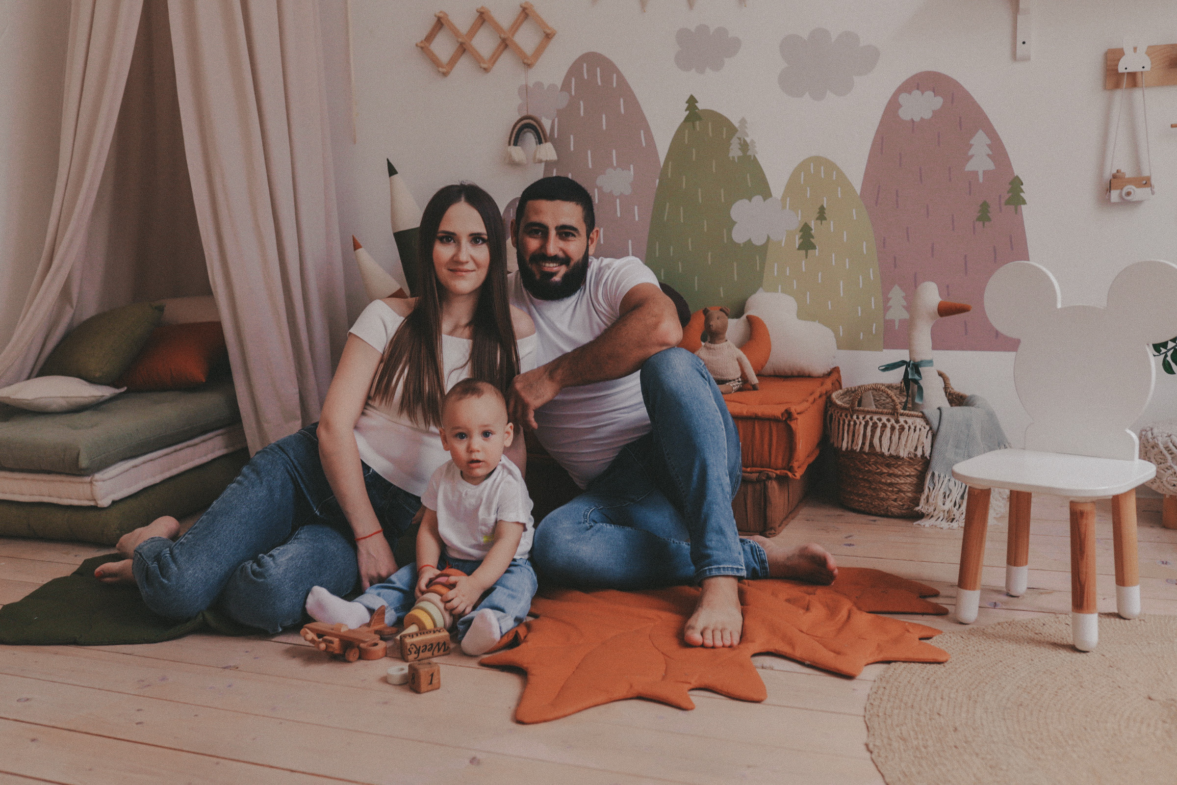 Давиду 1 год. Семейный фотограф в Краснодаре Коломыцева Евгения