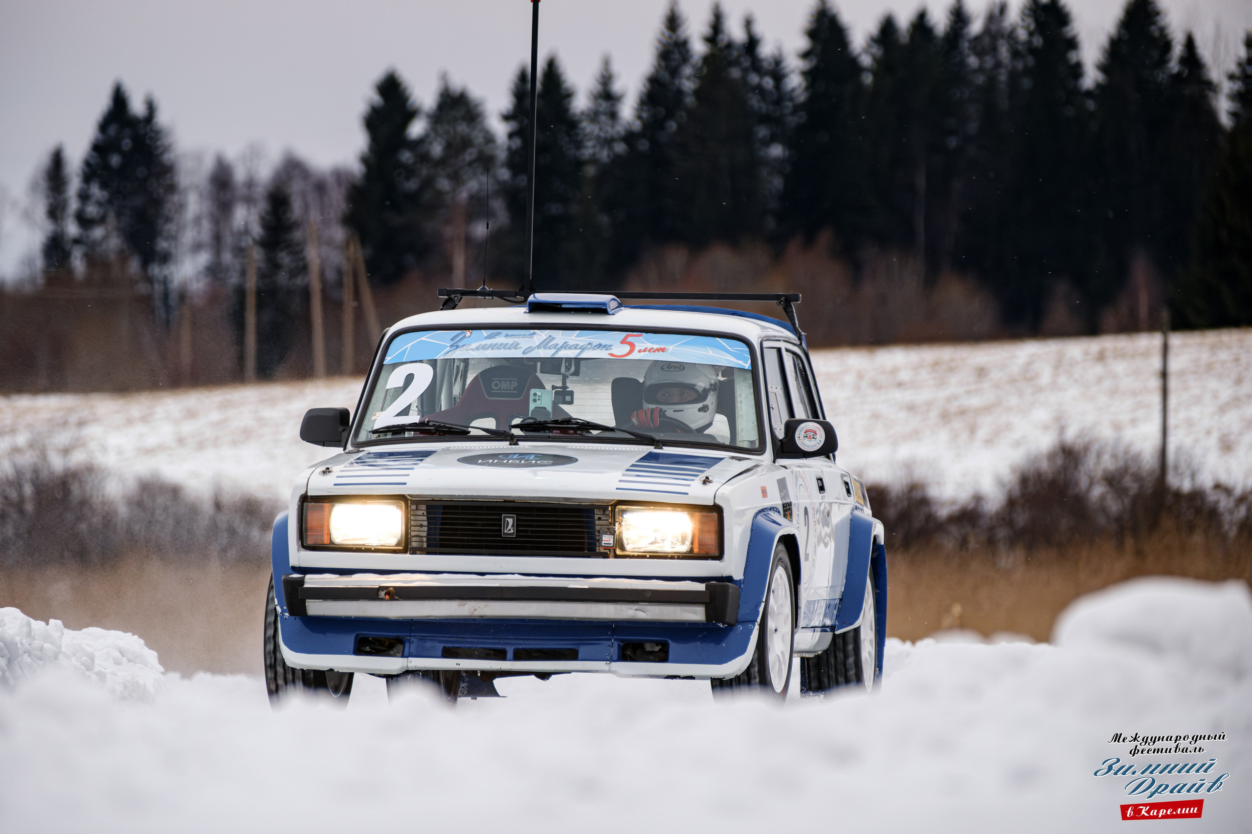 «Зимний Драйв в Карелии» Авто Марафон-гигант «25 часов на льду» Илона Накутис, Николай Грязин, джимхана, фотограф Антон Медведев, icoguar, Сортавала, Карелия