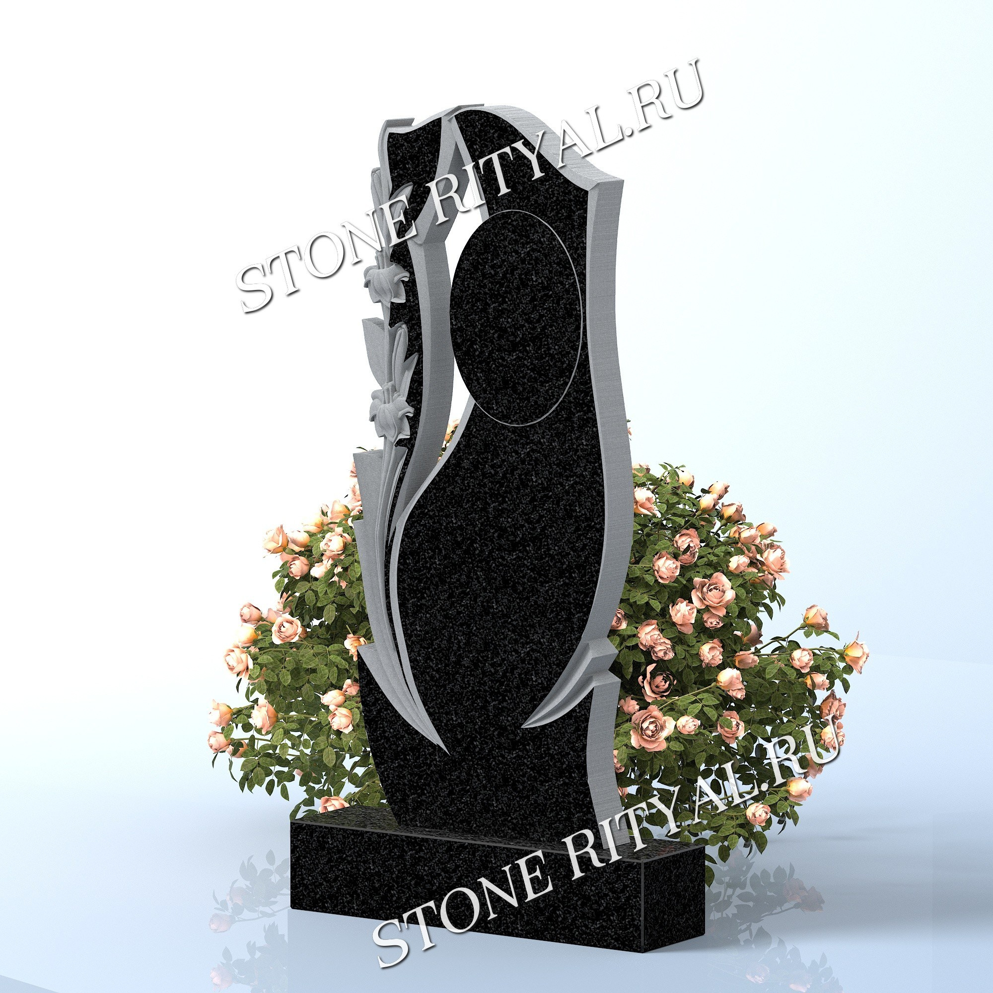 Вертикальные памятники фигурные. Изготовление и установка памятников в Москве и МО