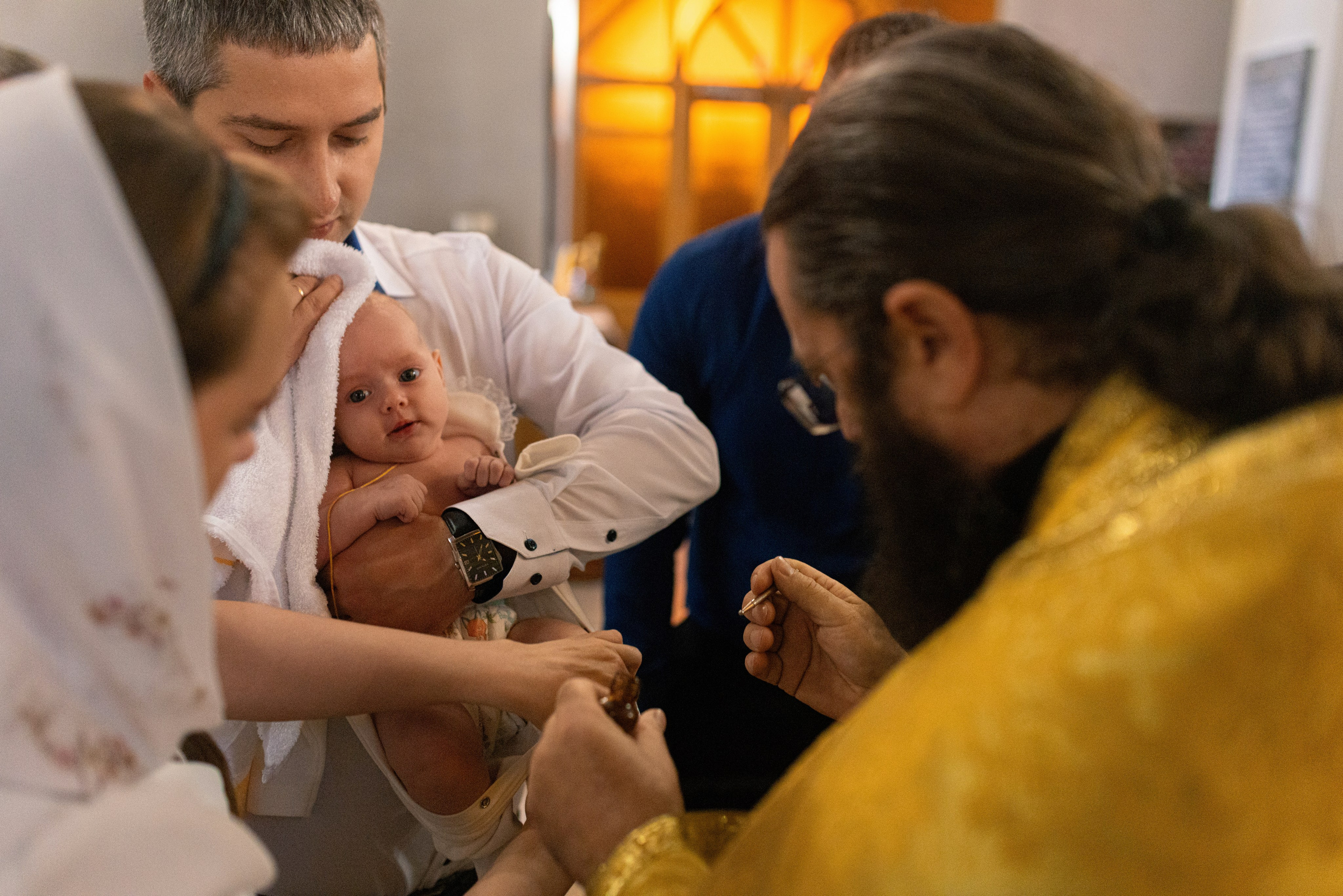 Крещение Алины. Дмитрий Шульгин, портретный фотограф в Воронеже