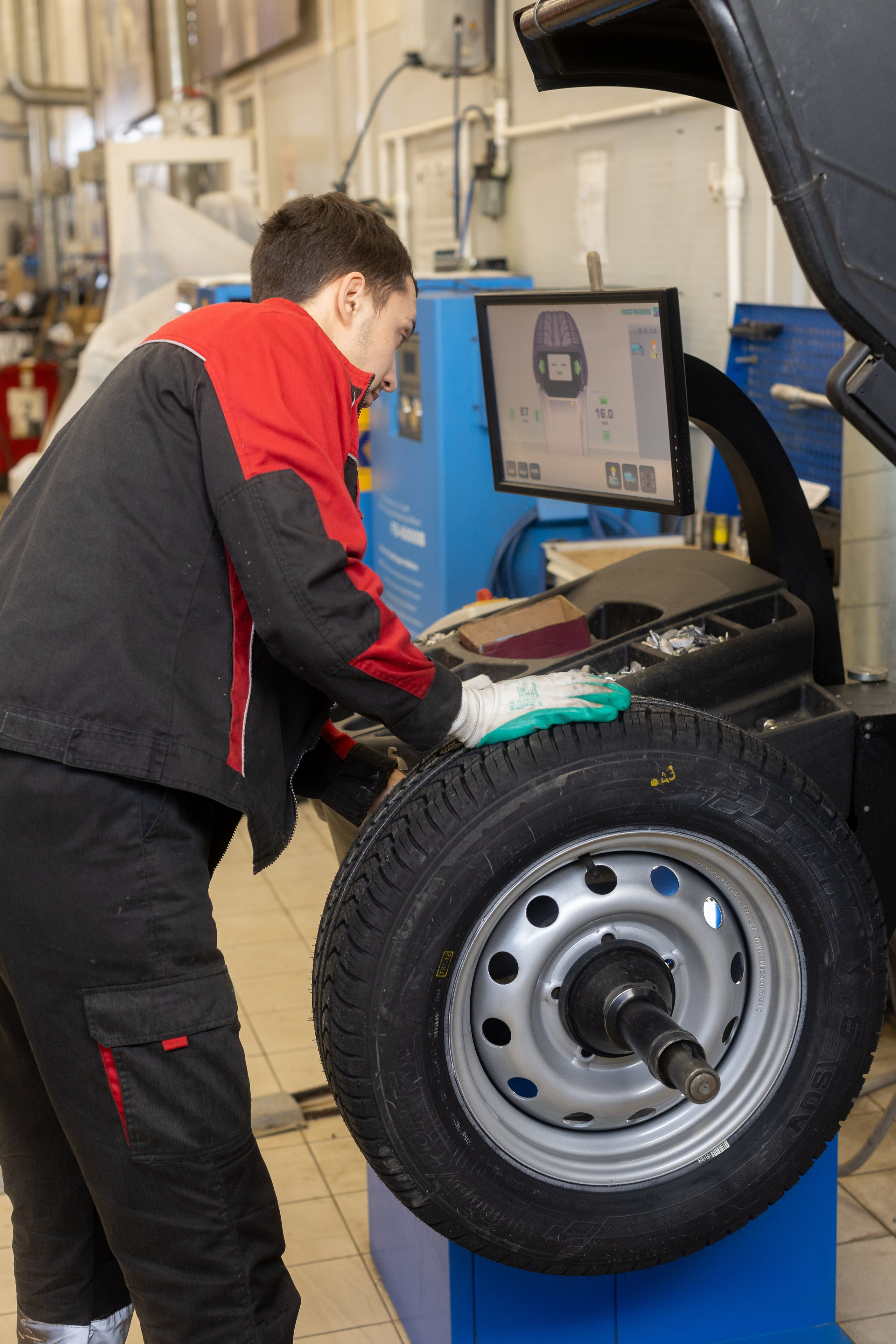 Контент съемка для компании «ШинСервис»