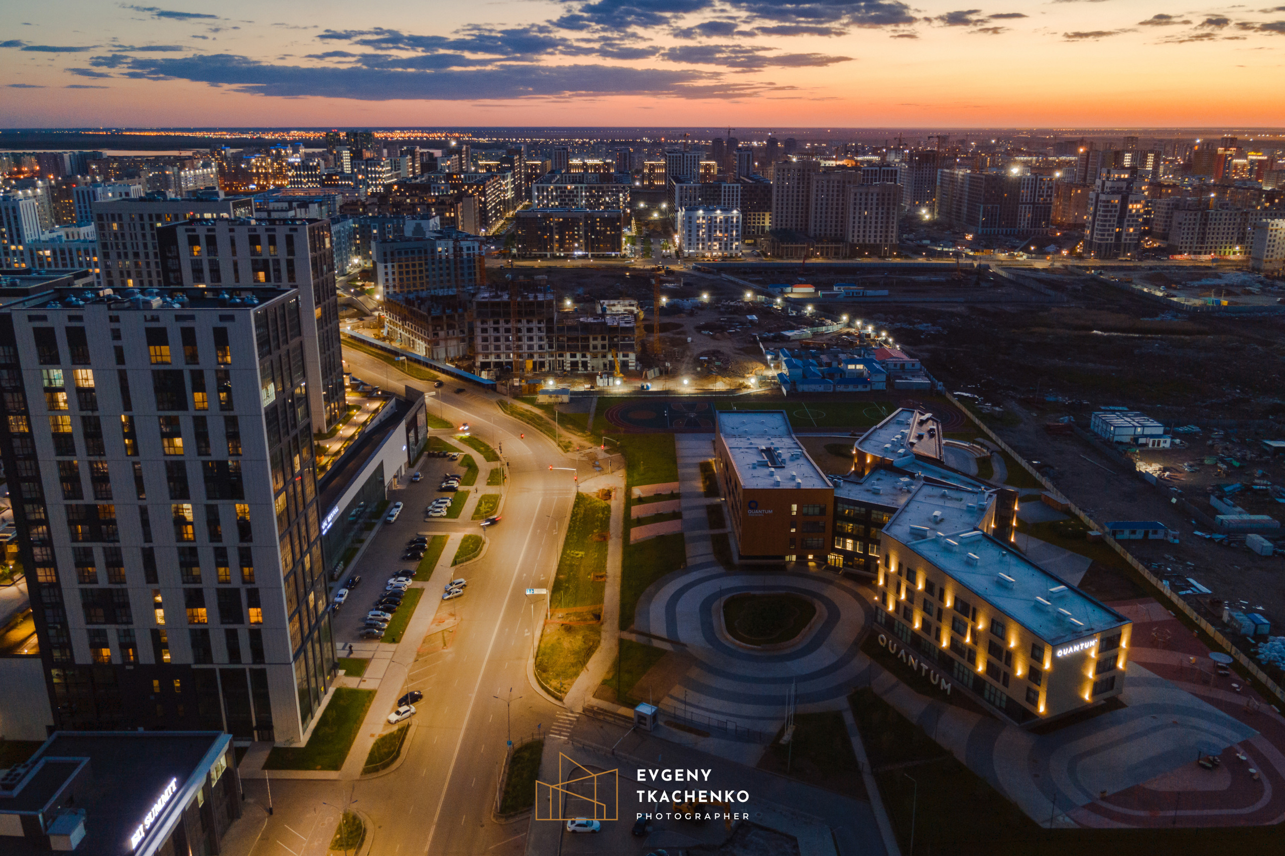 «Quantum» STEM School. Архитектурный и интерьерный фотограф в Казахстане