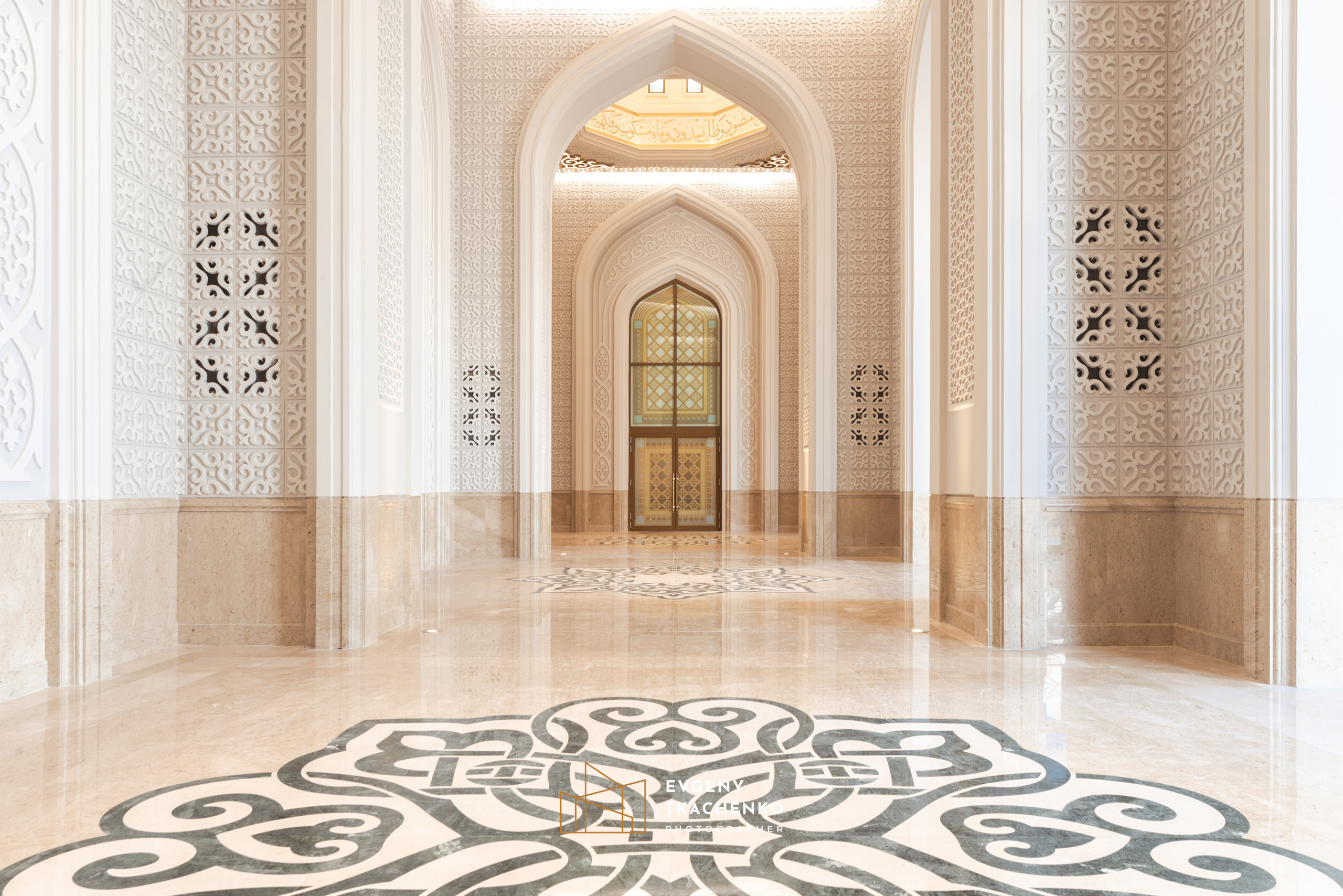 Astana Grand Mosque. Архитектурный и интерьерный фотограф в Казахстане