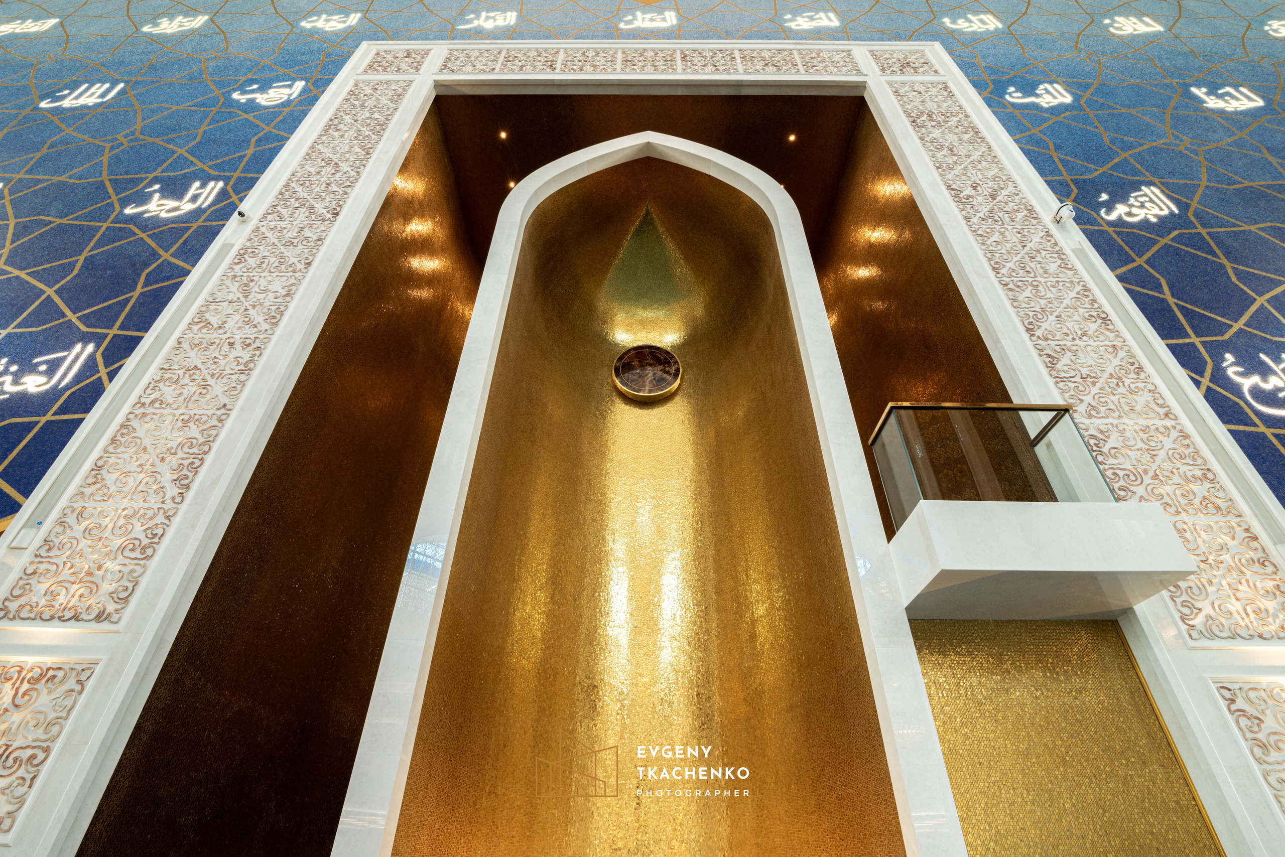 Astana Grand Mosque. Архитектурный и интерьерный фотограф в Казахстане