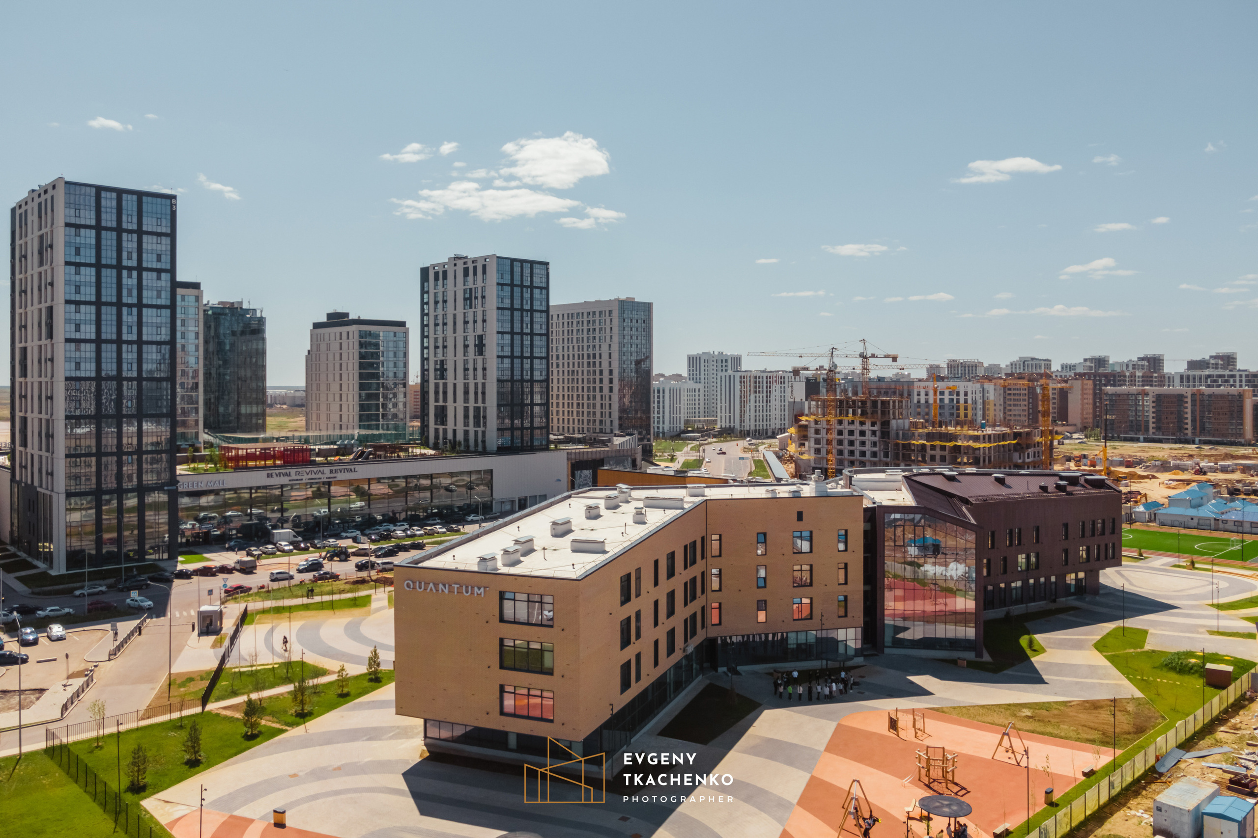 «Quantum» STEM School. Архитектурный и интерьерный фотограф в Казахстане