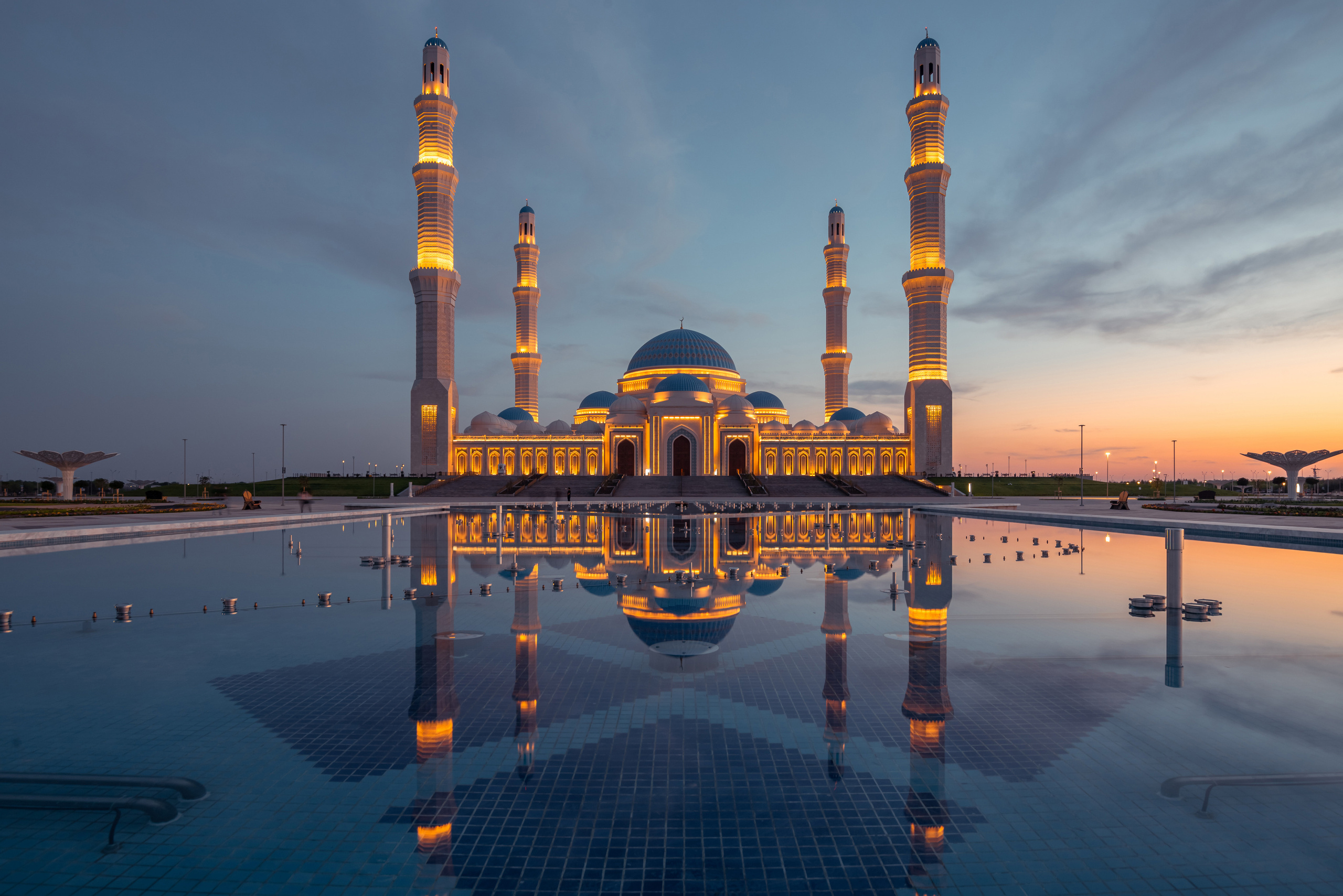 Astana Grand Mosque. Архитектурный и интерьерный фотограф в Казахстане