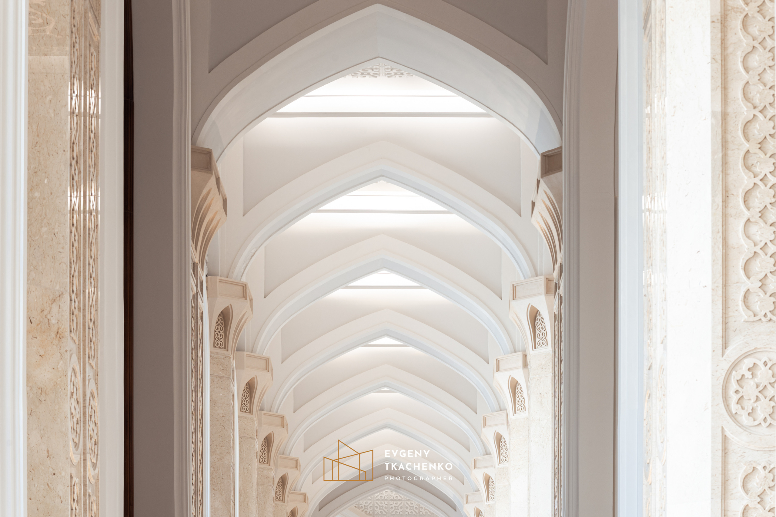 Astana Grand Mosque. Архитектурный и интерьерный фотограф в Казахстане