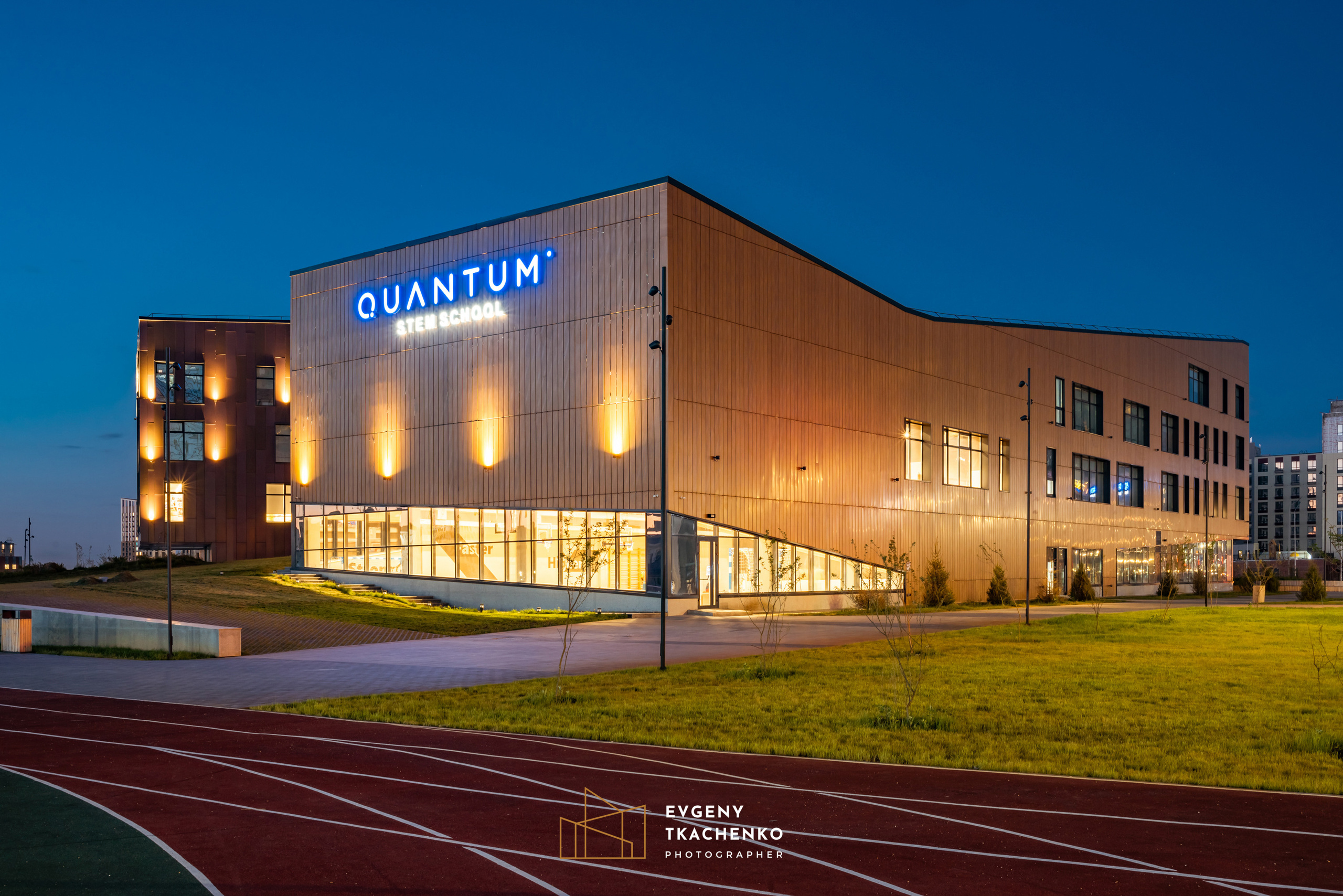 «Quantum» STEM School. Архитектурный и интерьерный фотограф в Казахстане