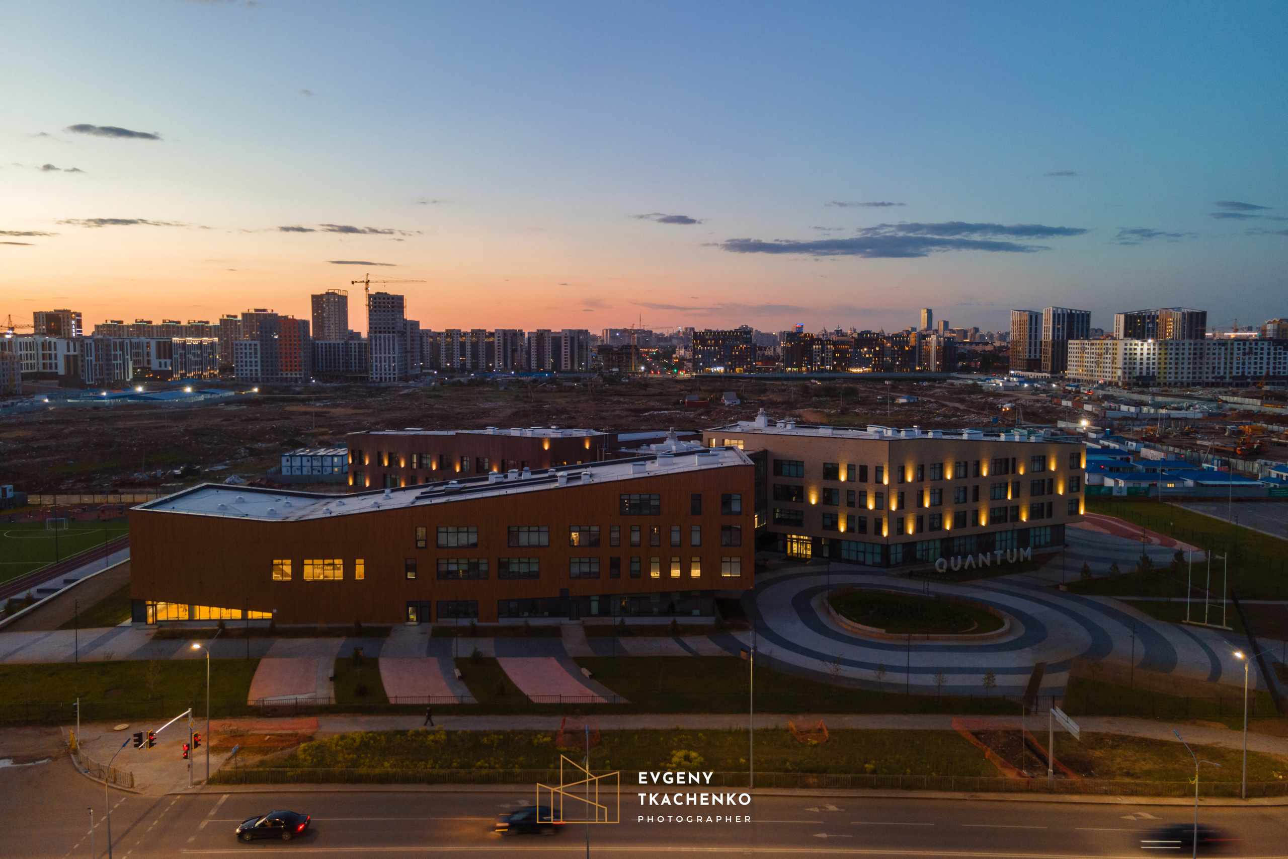 «Quantum» STEM School. Архитектурный и интерьерный фотограф в Казахстане