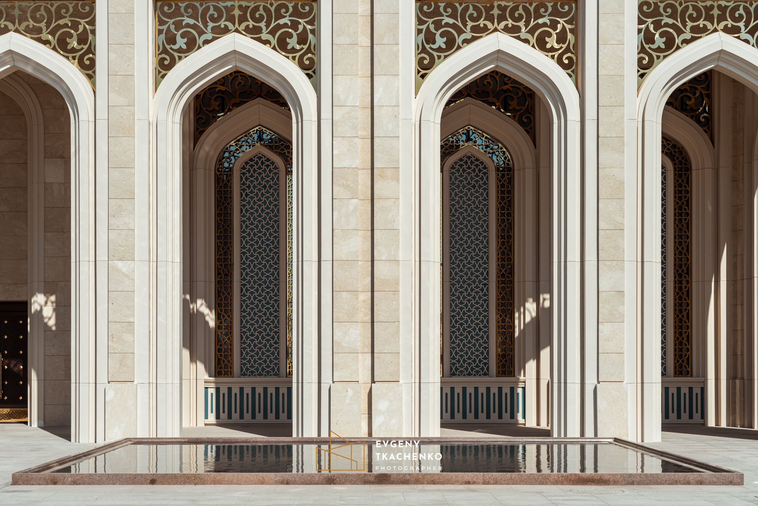 Astana Grand Mosque. Архитектурный и интерьерный фотограф в Казахстане