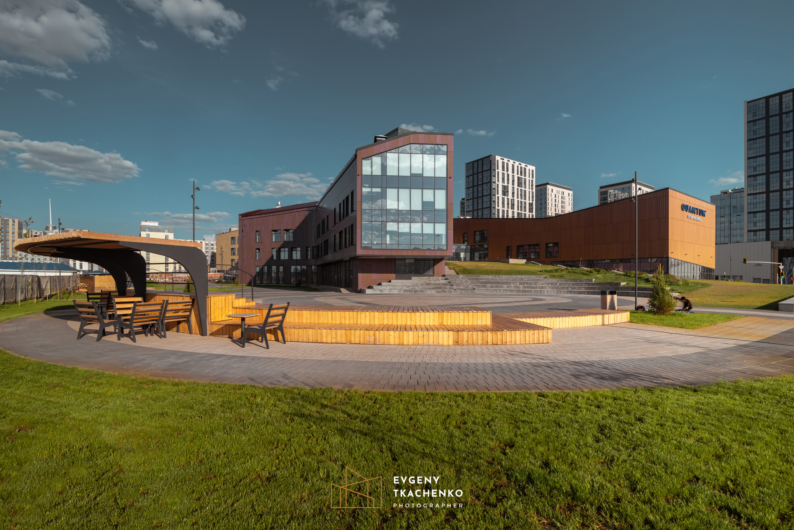 «Quantum» STEM School. Архитектурный и интерьерный фотограф в Казахстане