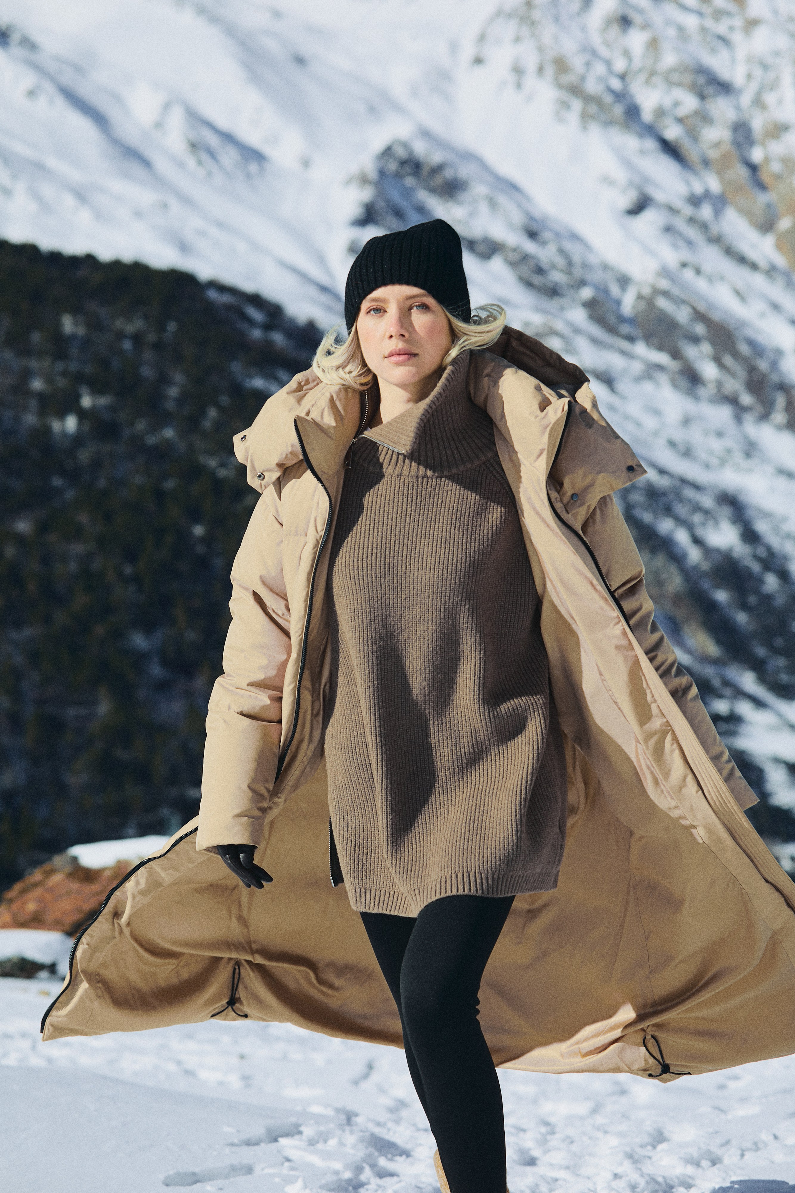 Имиджевая съемка для бренда. Фотограф Продюсер в горах КБР / Москва Нальчик Горы