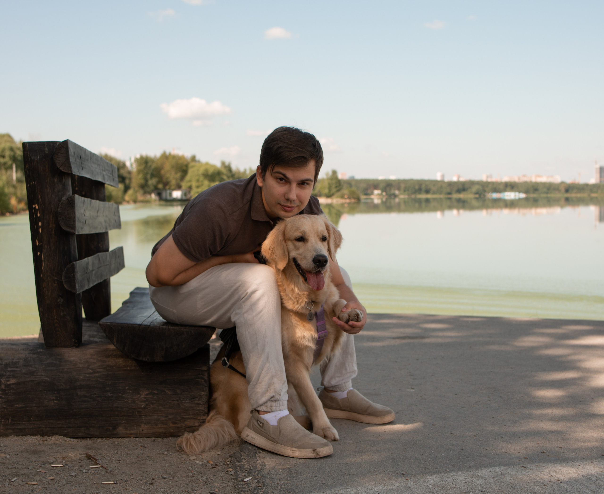Прогулка Вероники, Артема и Энерджи. Семейный и детский фотограф в Екатеринбурге Наталия Акимова