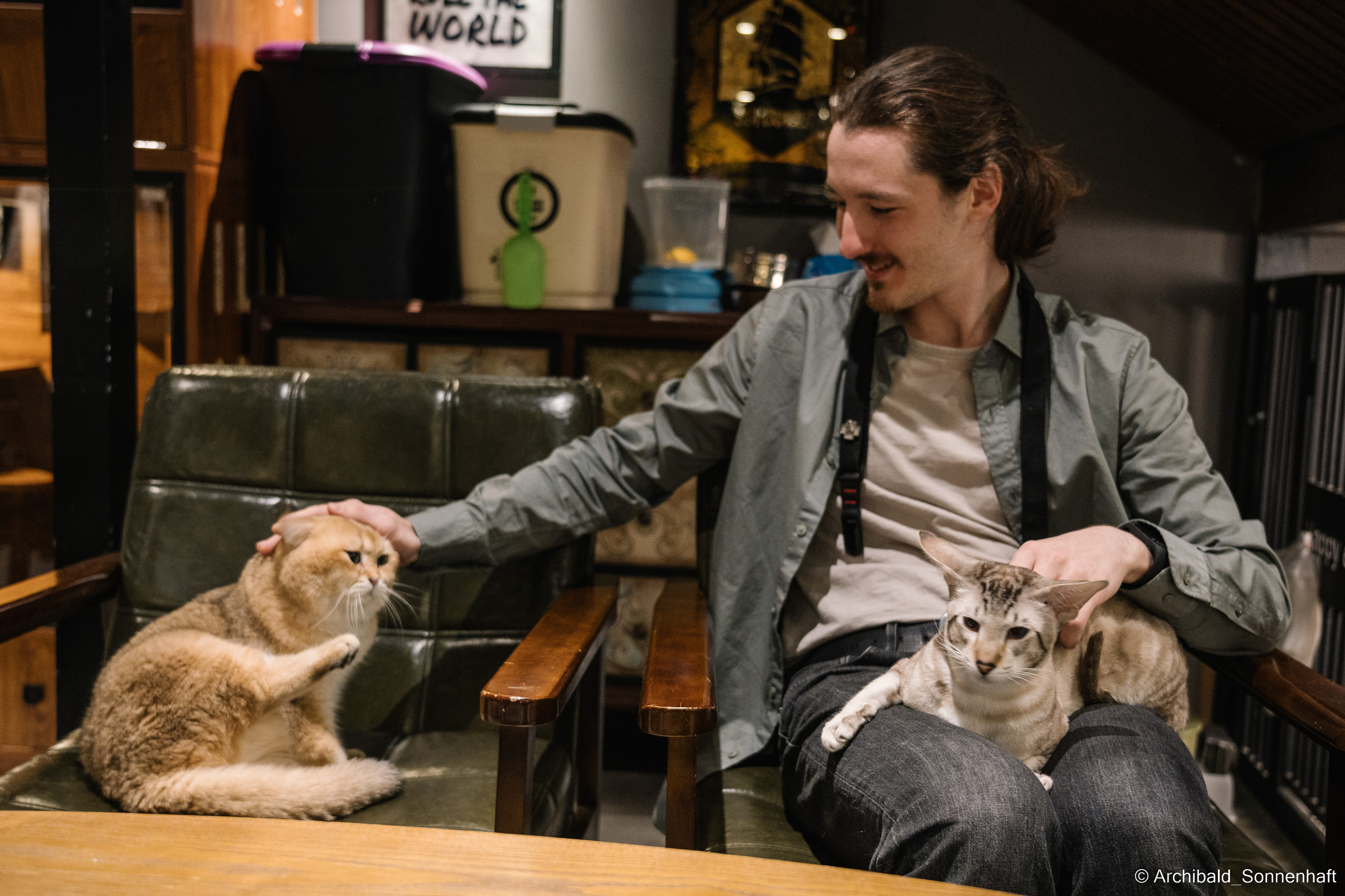 Catfe. Photographer in Guangzhou, China. Archibald Sonnenhaft