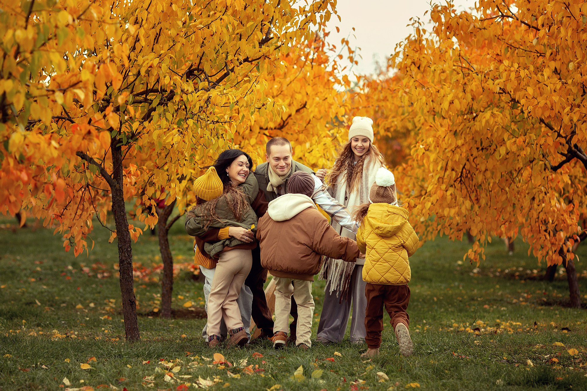Самая настоящая осенне-золотая семейная съемка. Tatyana Nadezhdina Family photographer