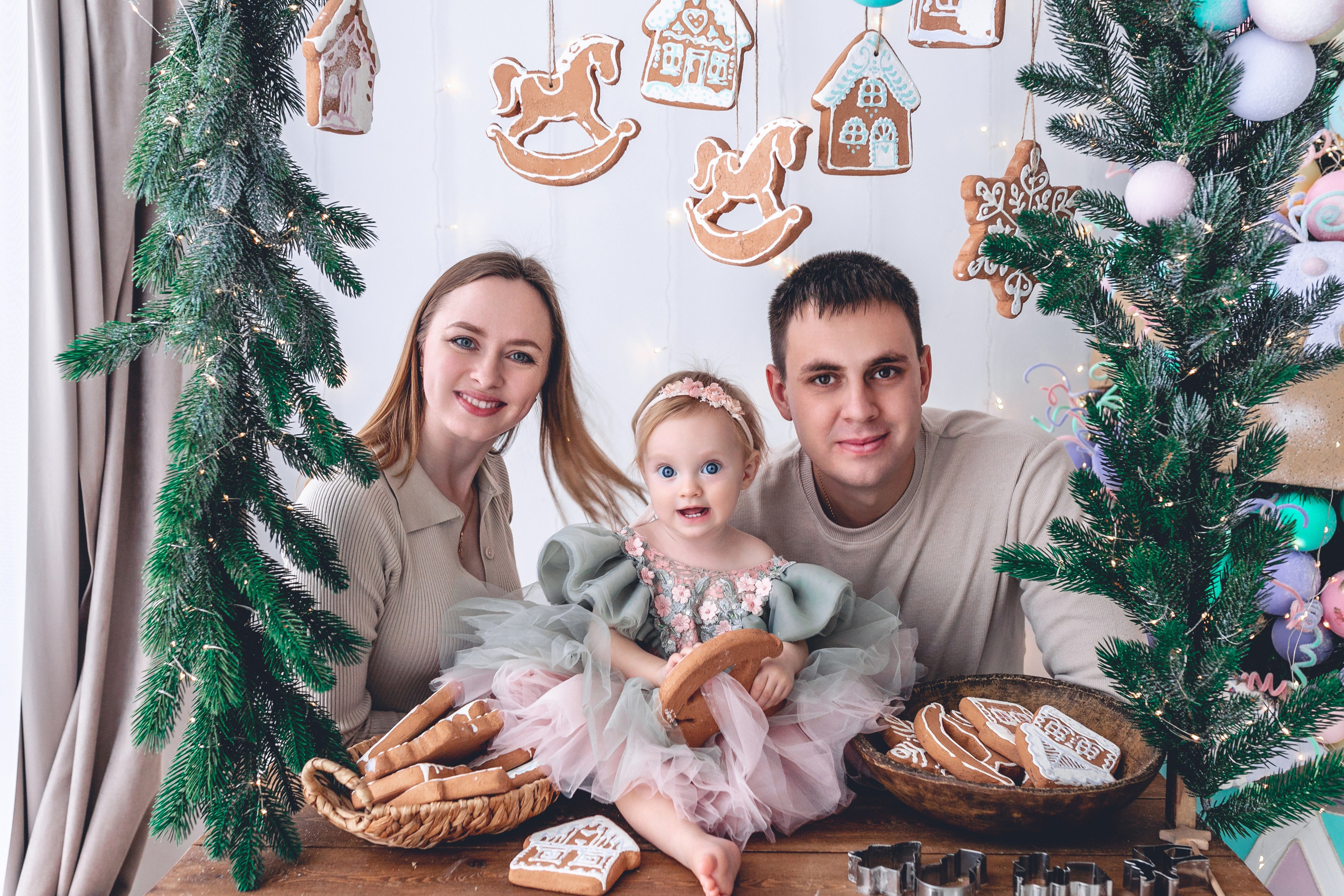 Новогодние съемки. Фотограф новорожденных в г. Барнаул Ренпенинг Катерина