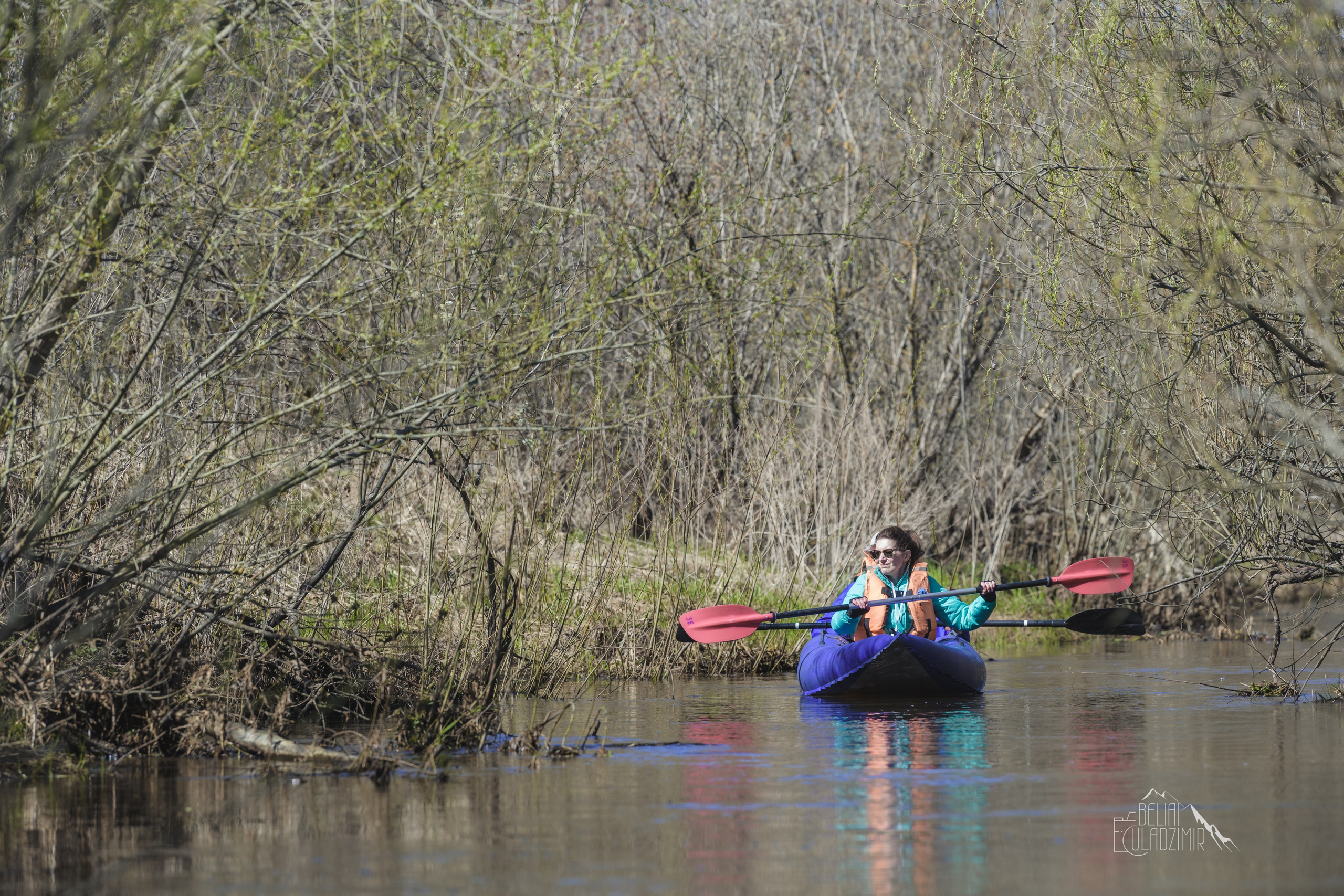Сплав по реке Тремля 5 апреля 2026 года. Репортажный фотограф Владимир Беляй