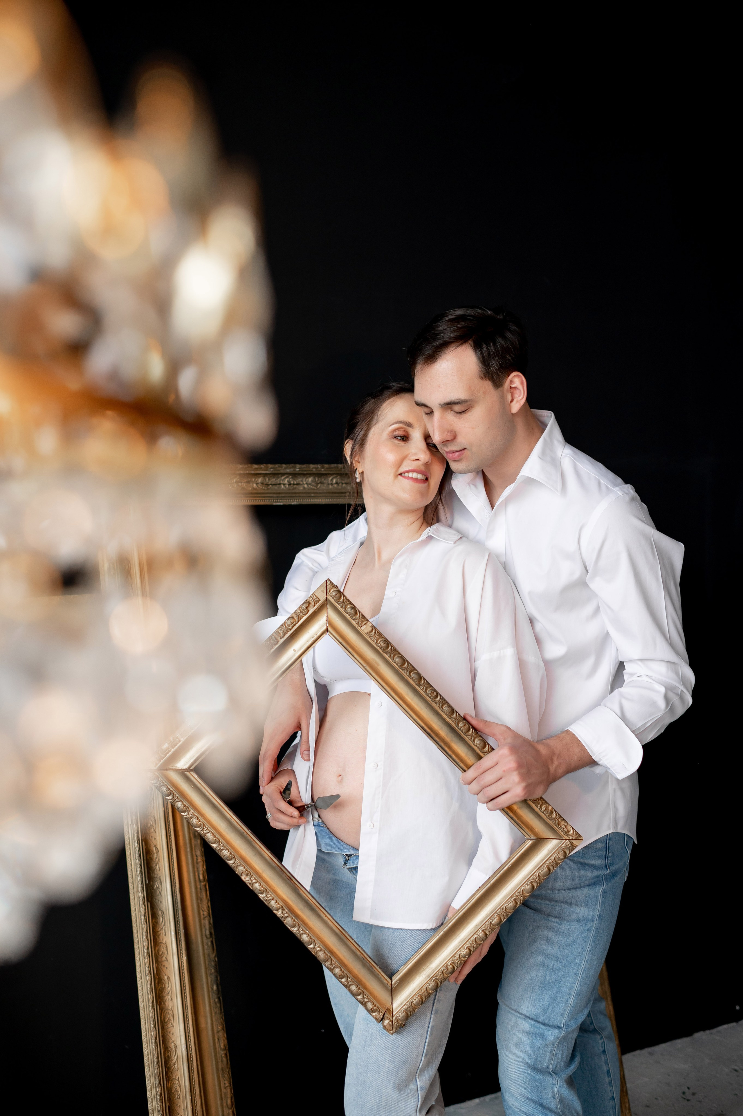 Беременность в красках и необычное гендер-пати. Портретный, семейный и свадебный фотограф в Санкт-Петербурге и в Пушкине Ширяев Денис