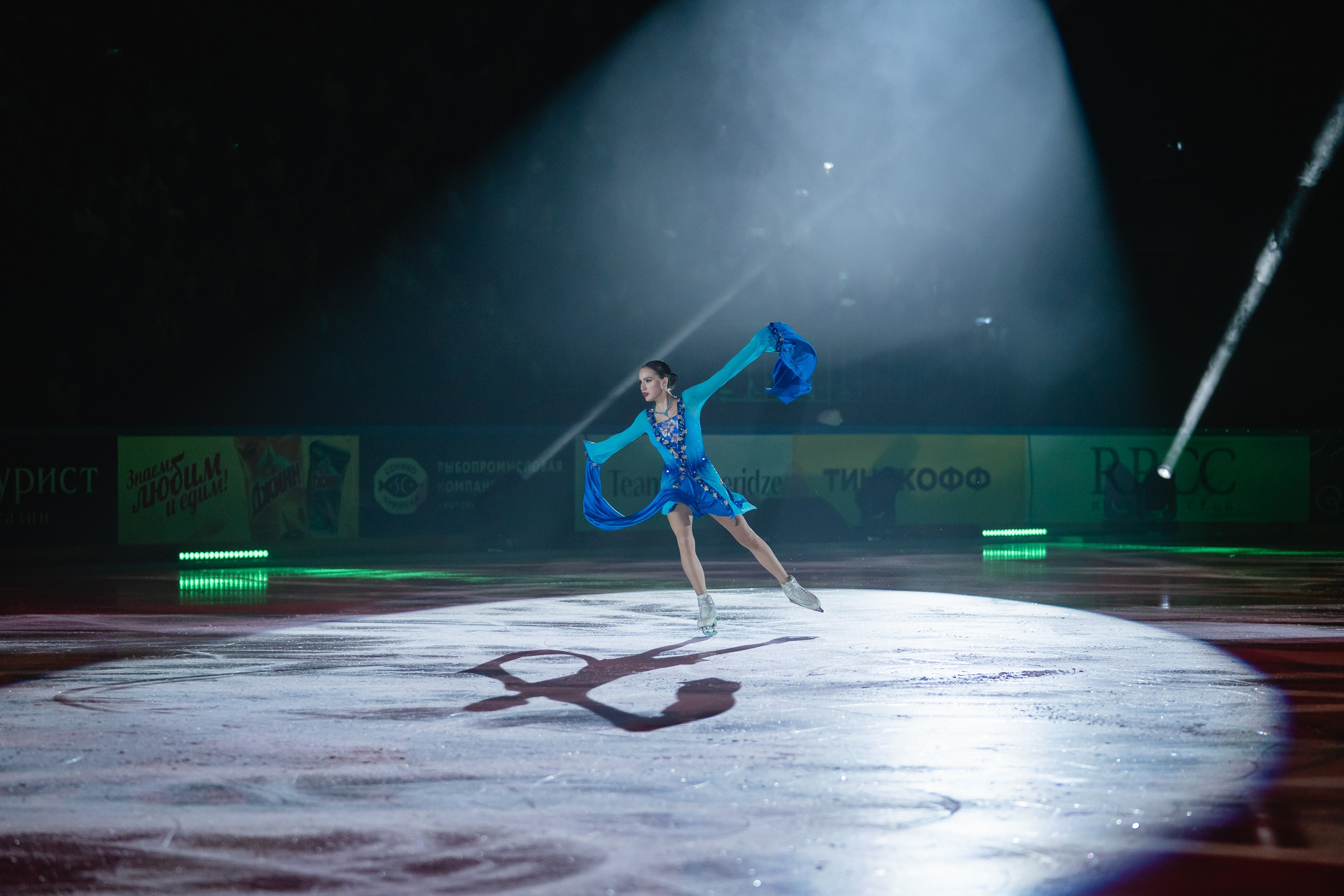 Шоу «Чемпионы на льду» в Новосибирске. Воробьева Ксения — Спортивный и танцевальный фотограф Новосибирск