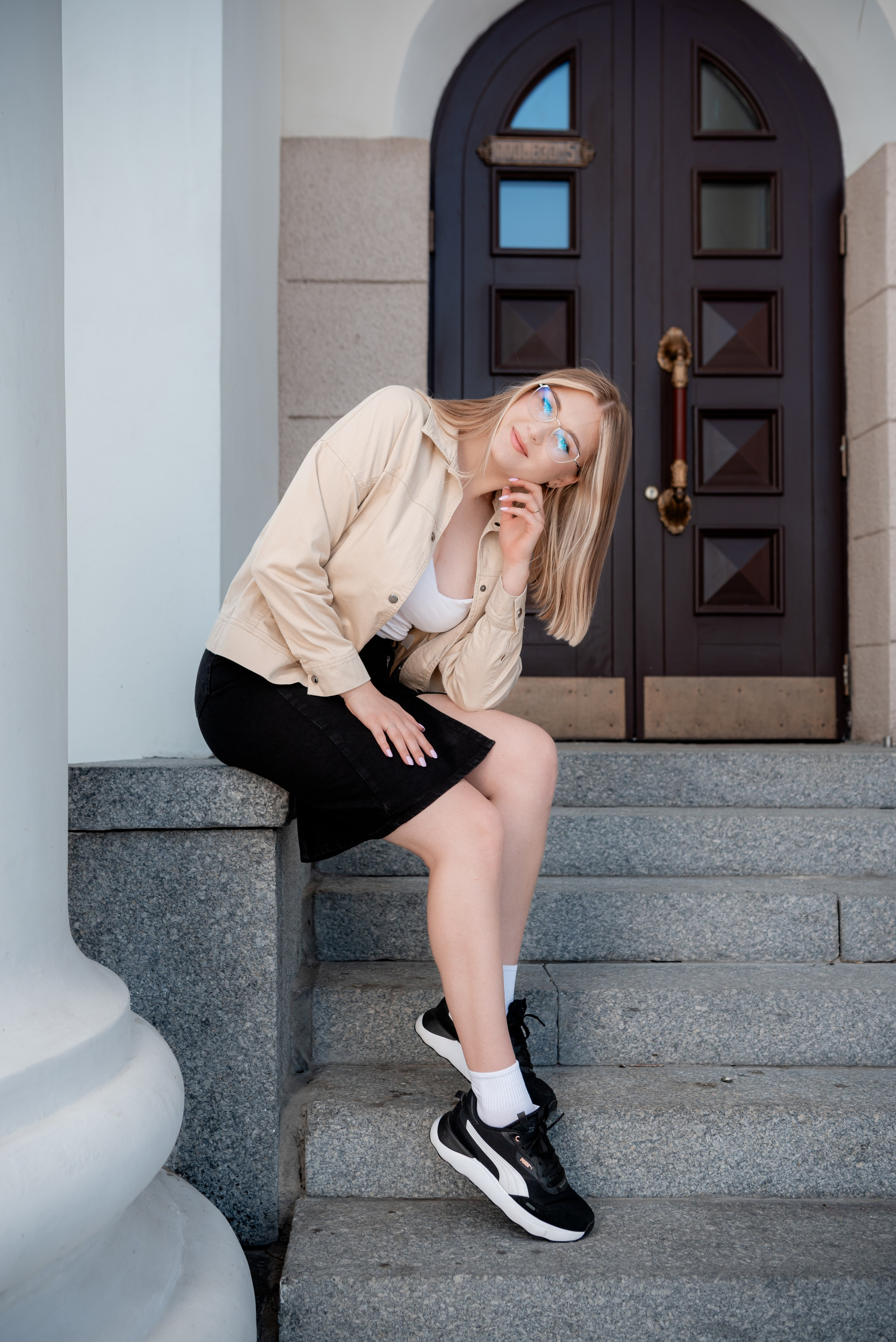 Прогулочная индивидуальная фотосессия в центре Волгограда для Наталии. Фотограф в Волгограде и Волжском Александр Горбань